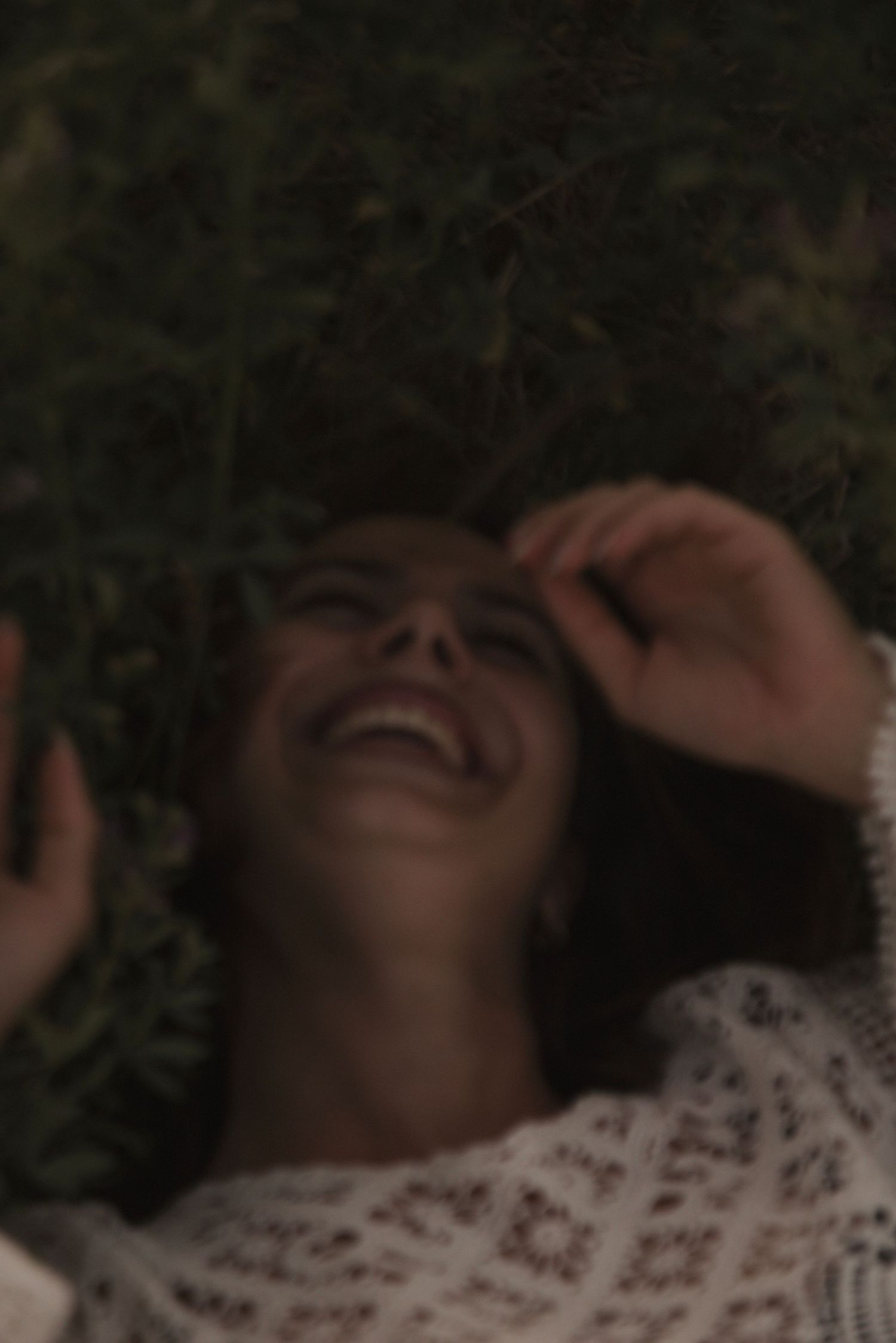 woman smiling photo