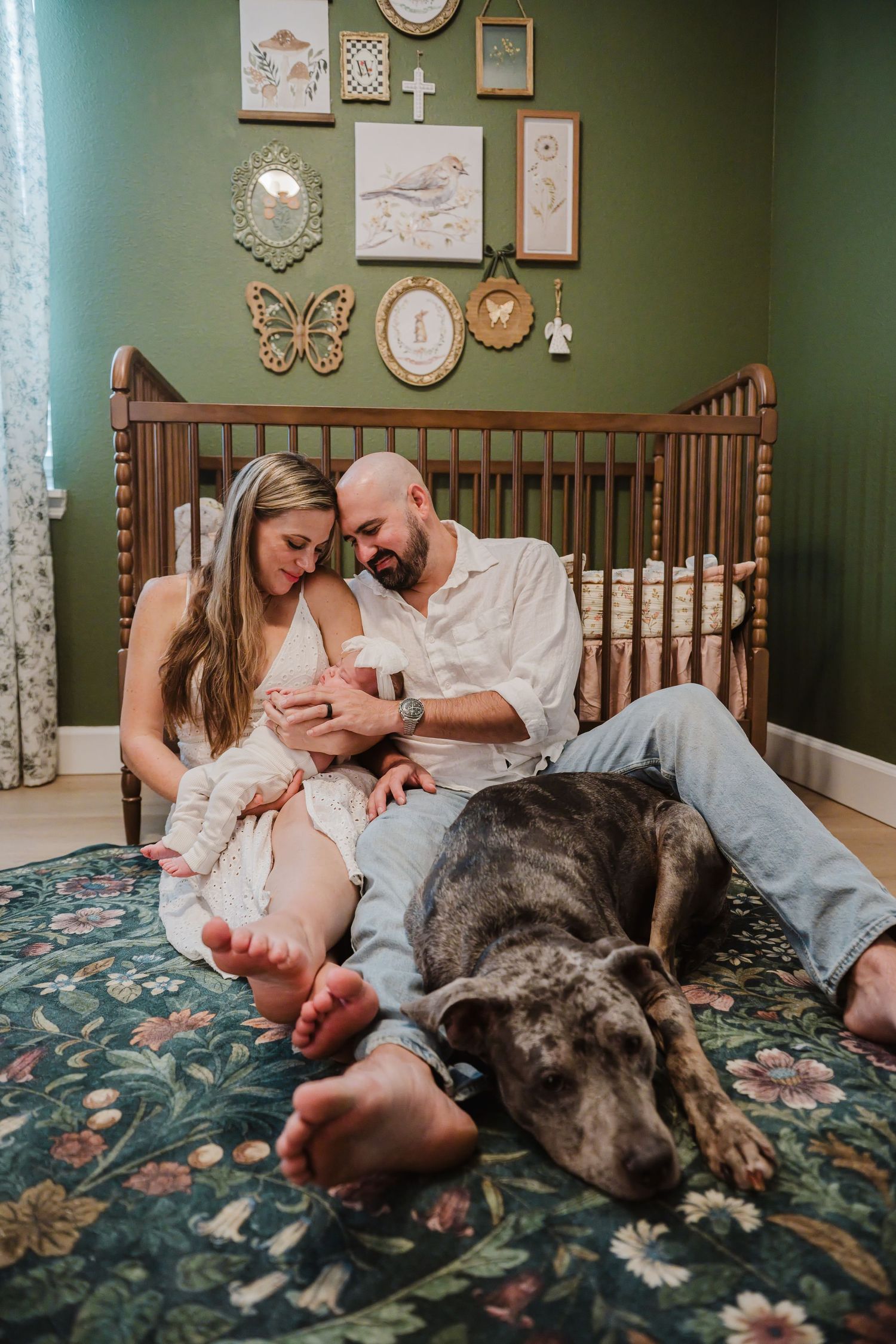 in-home newborn session