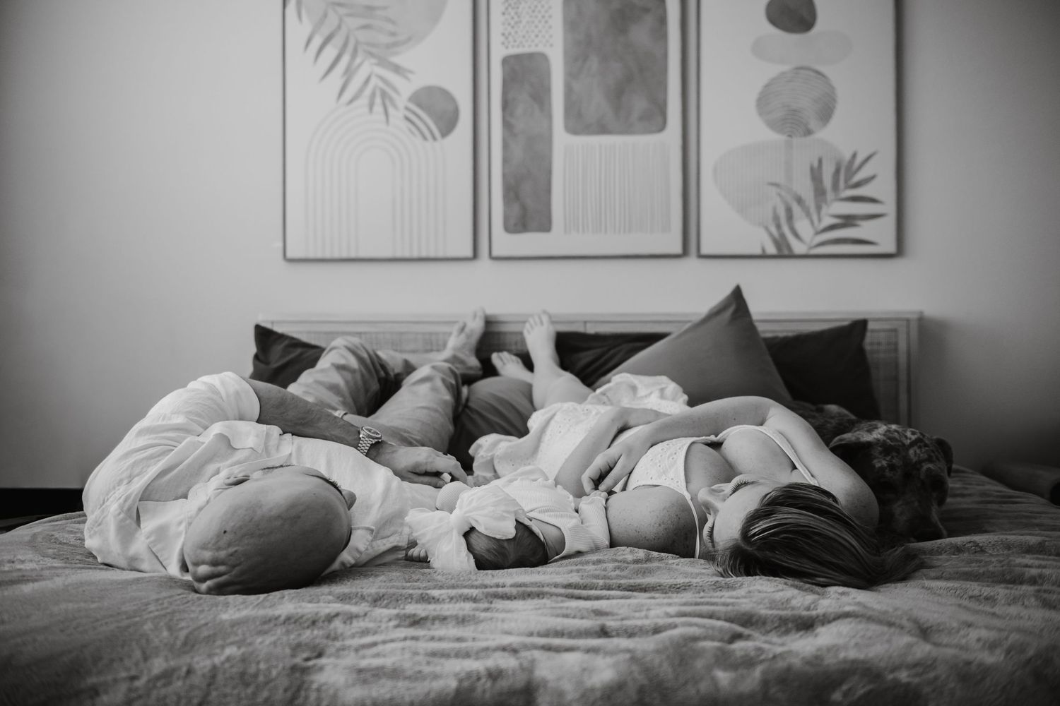 in-home newborn session