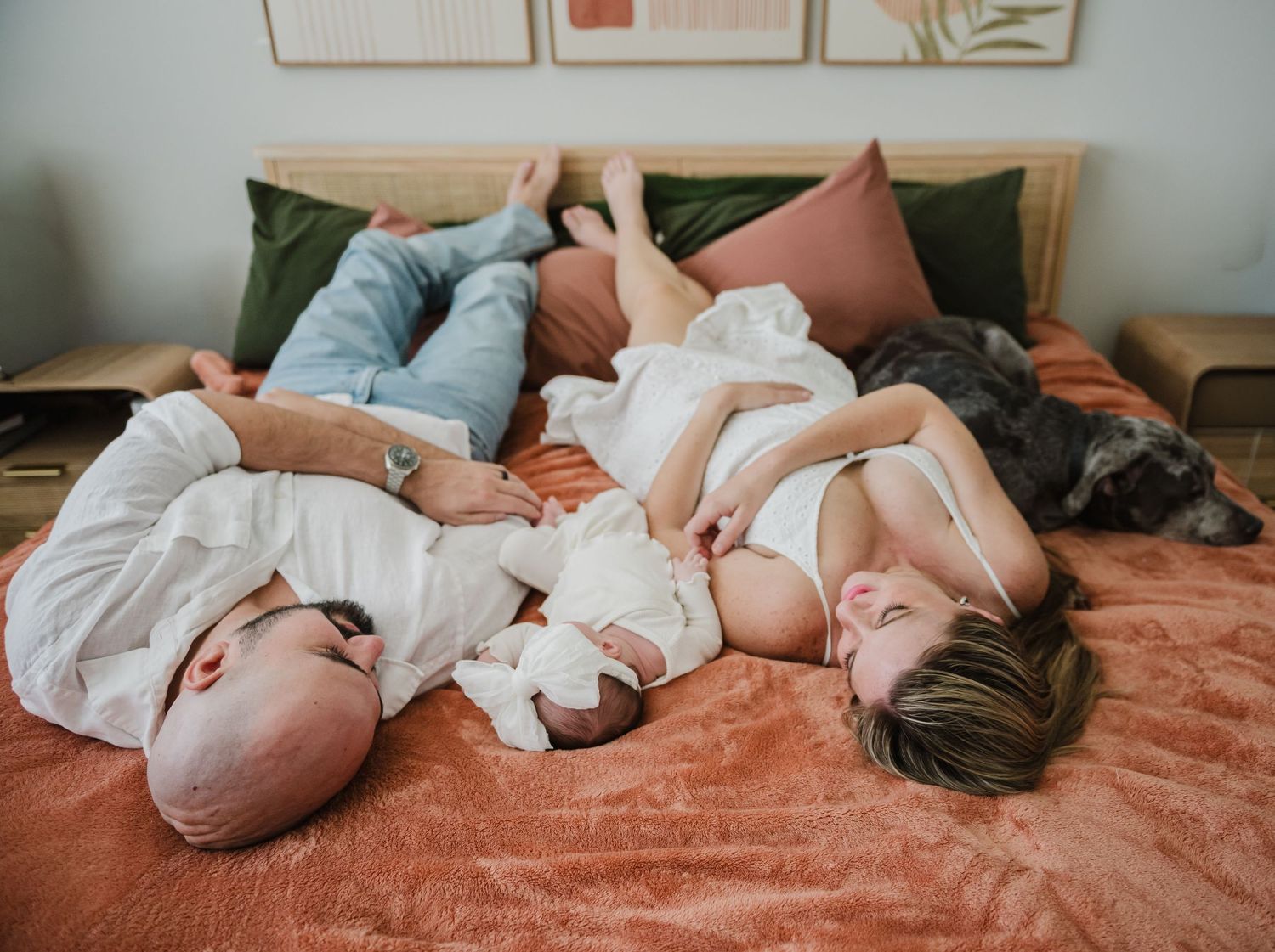 in-home newborn session