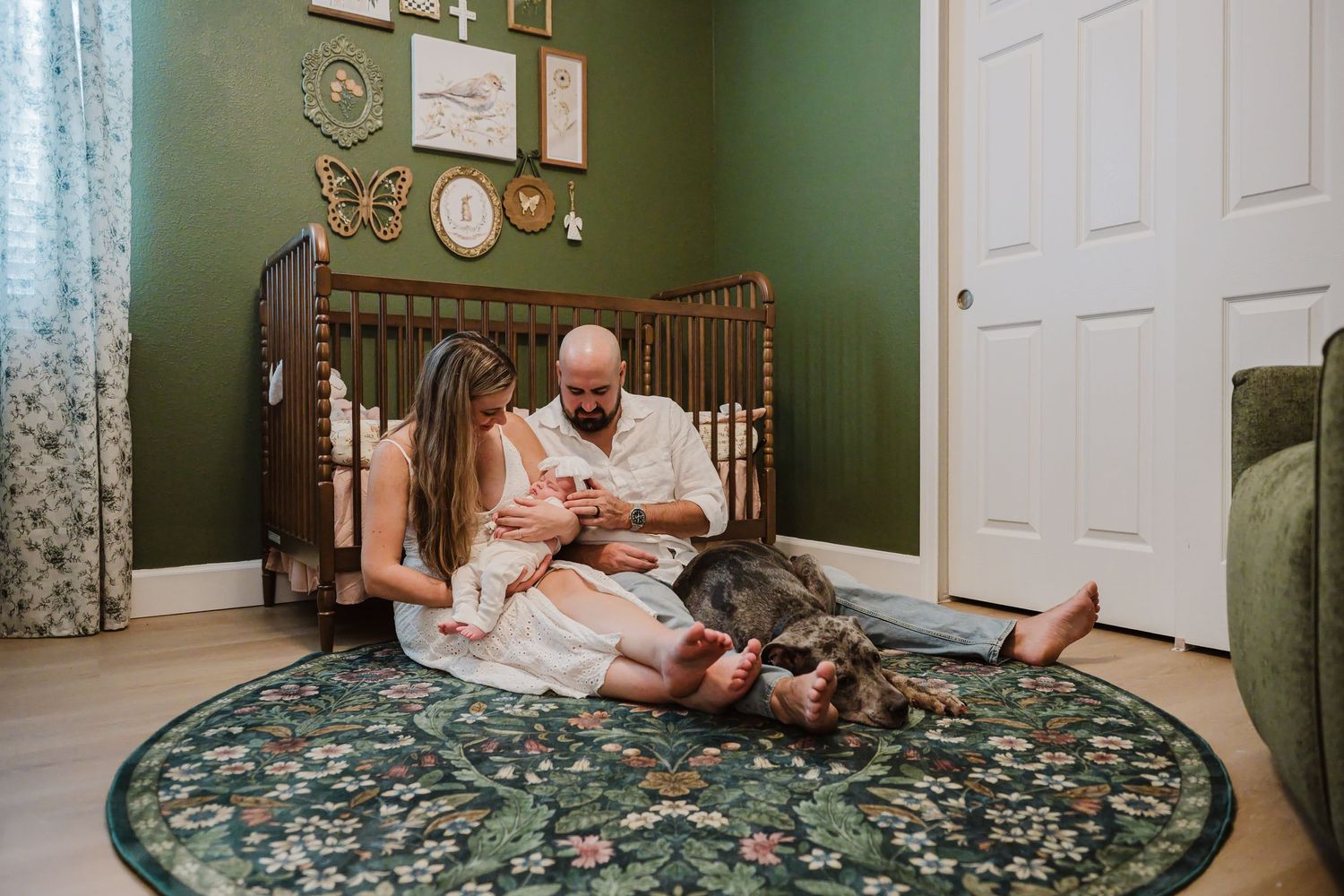 in-home newborn session