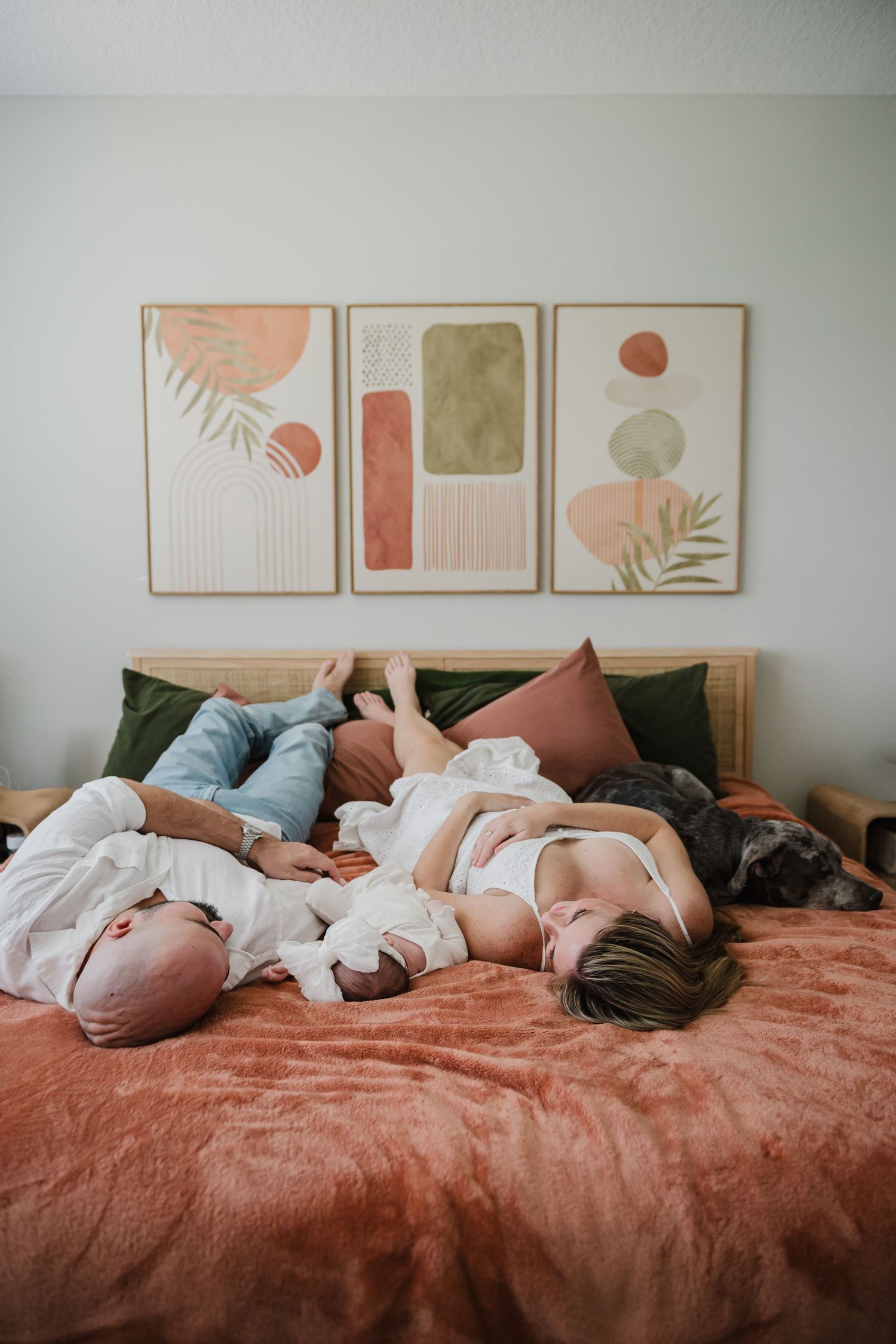 in-home newborn session