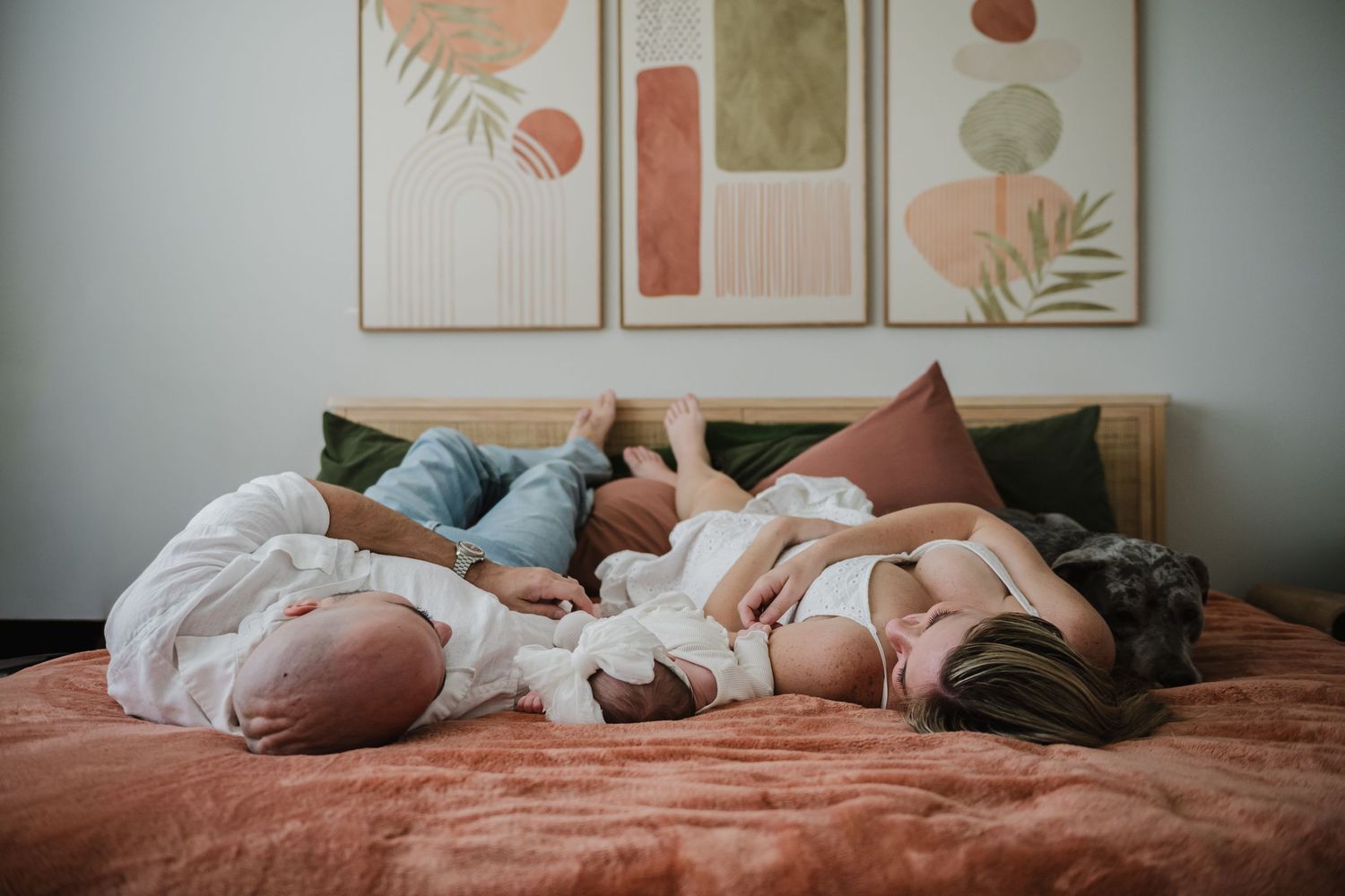in-home newborn session