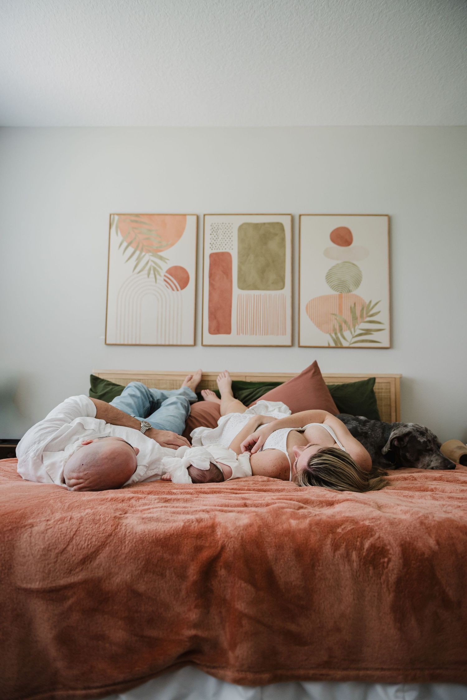 in-home newborn session