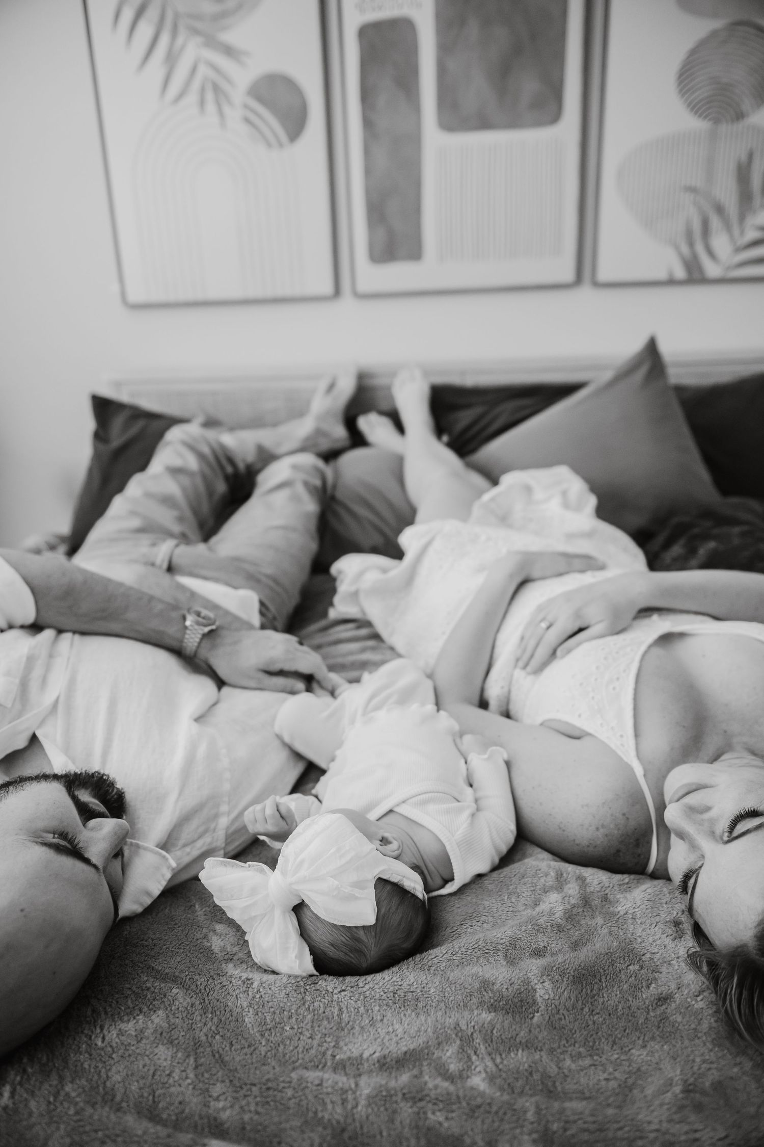 in-home newborn session