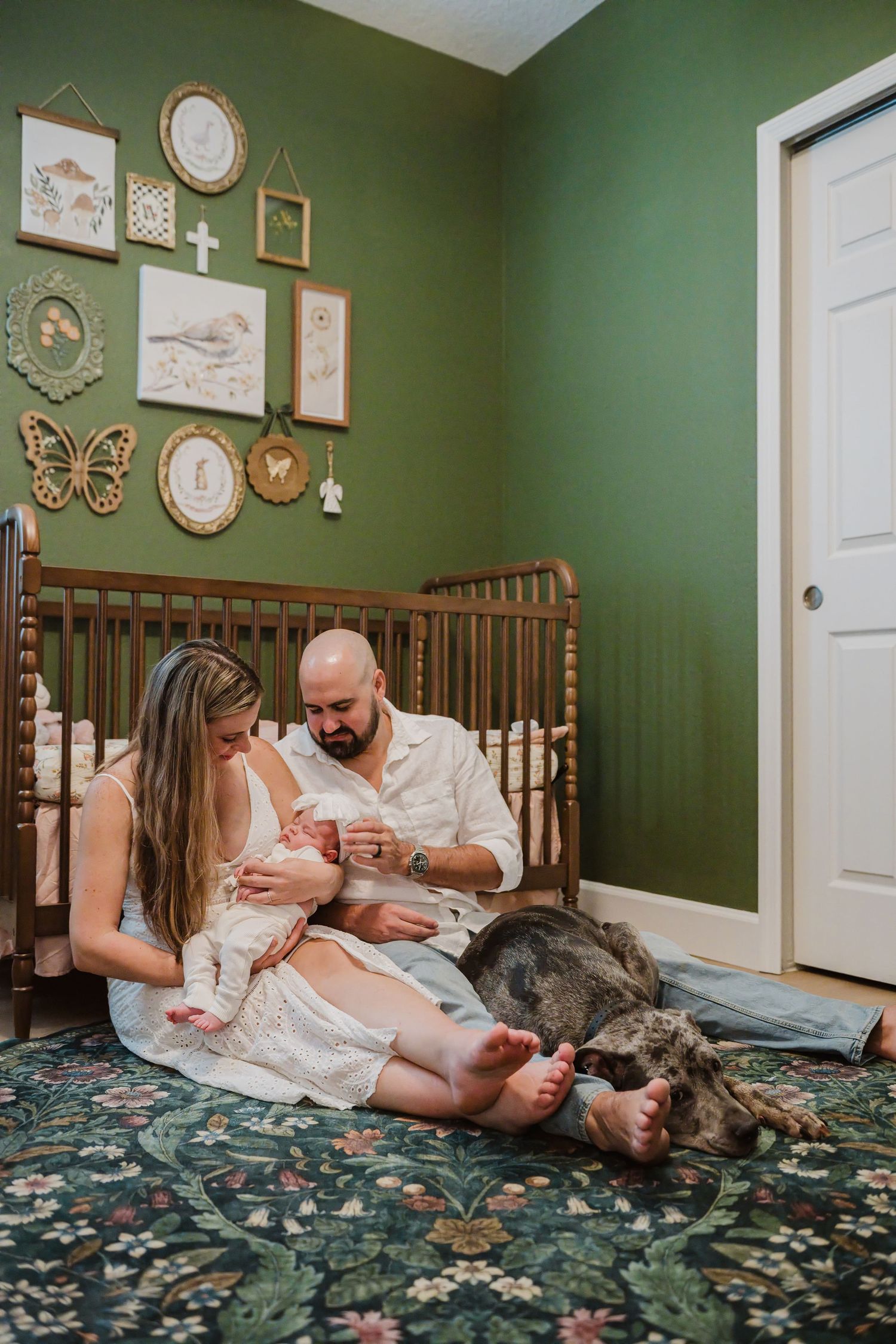 in-home newborn session