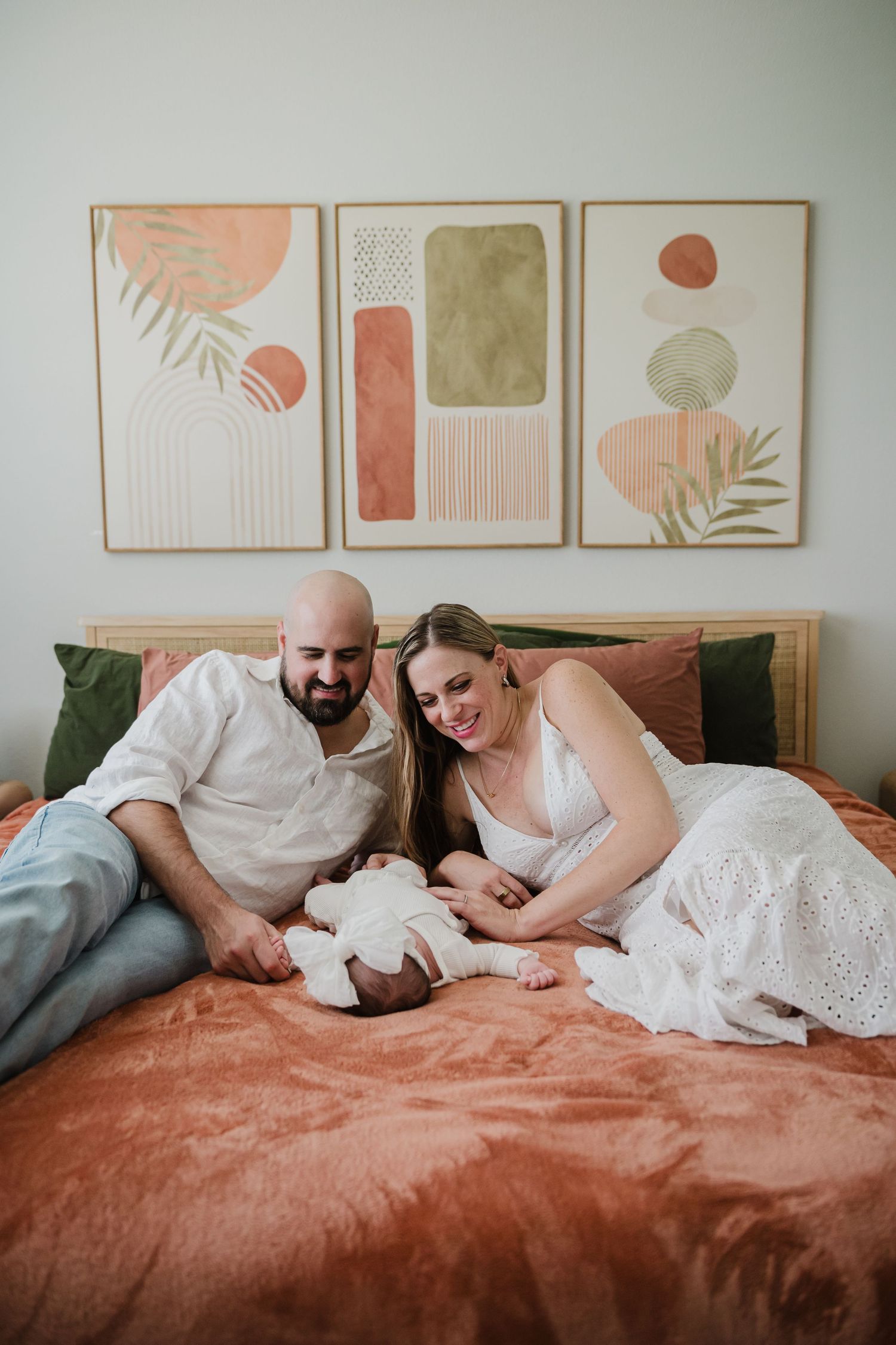 in-home newborn session