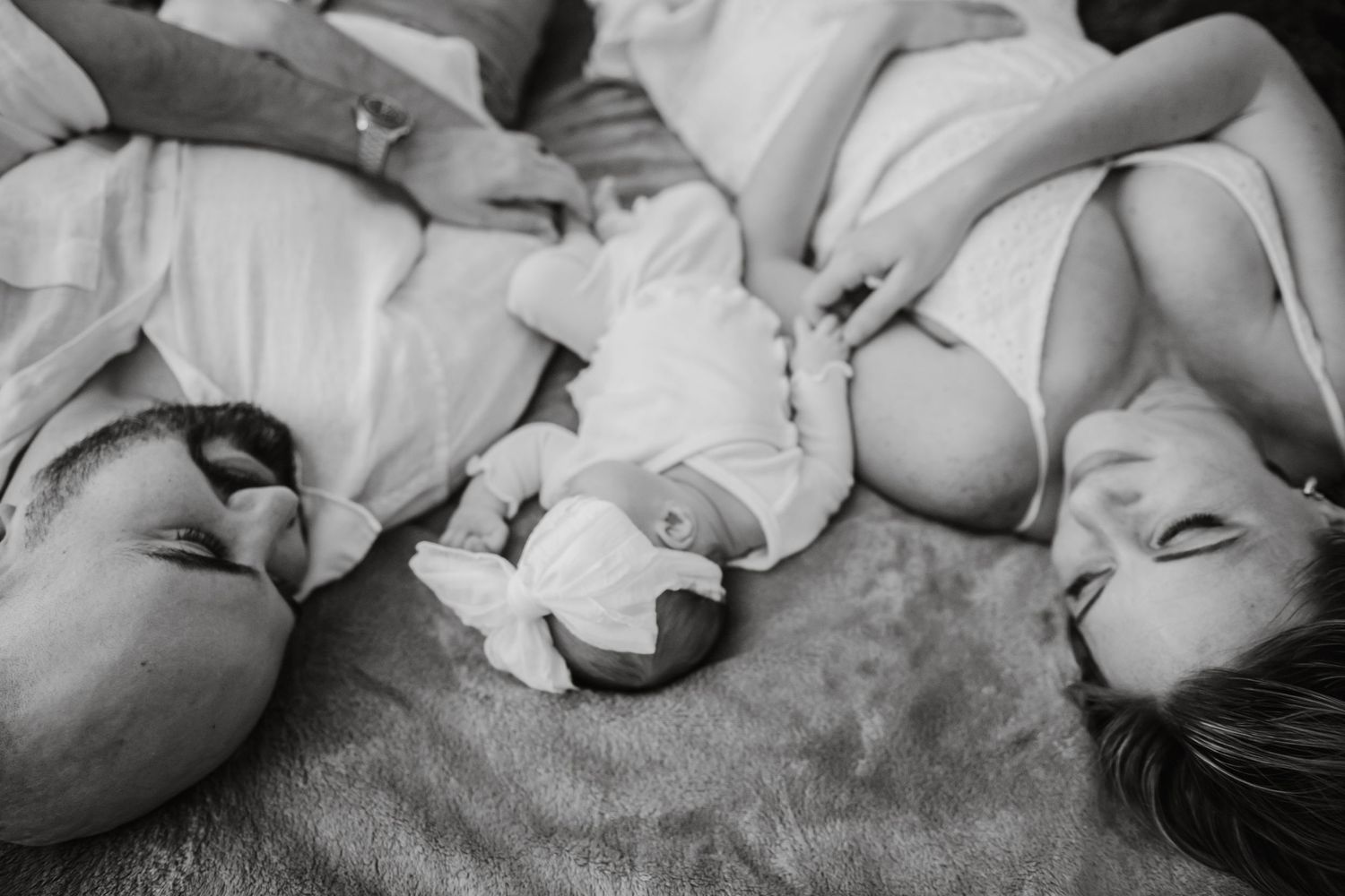 in-home newborn session