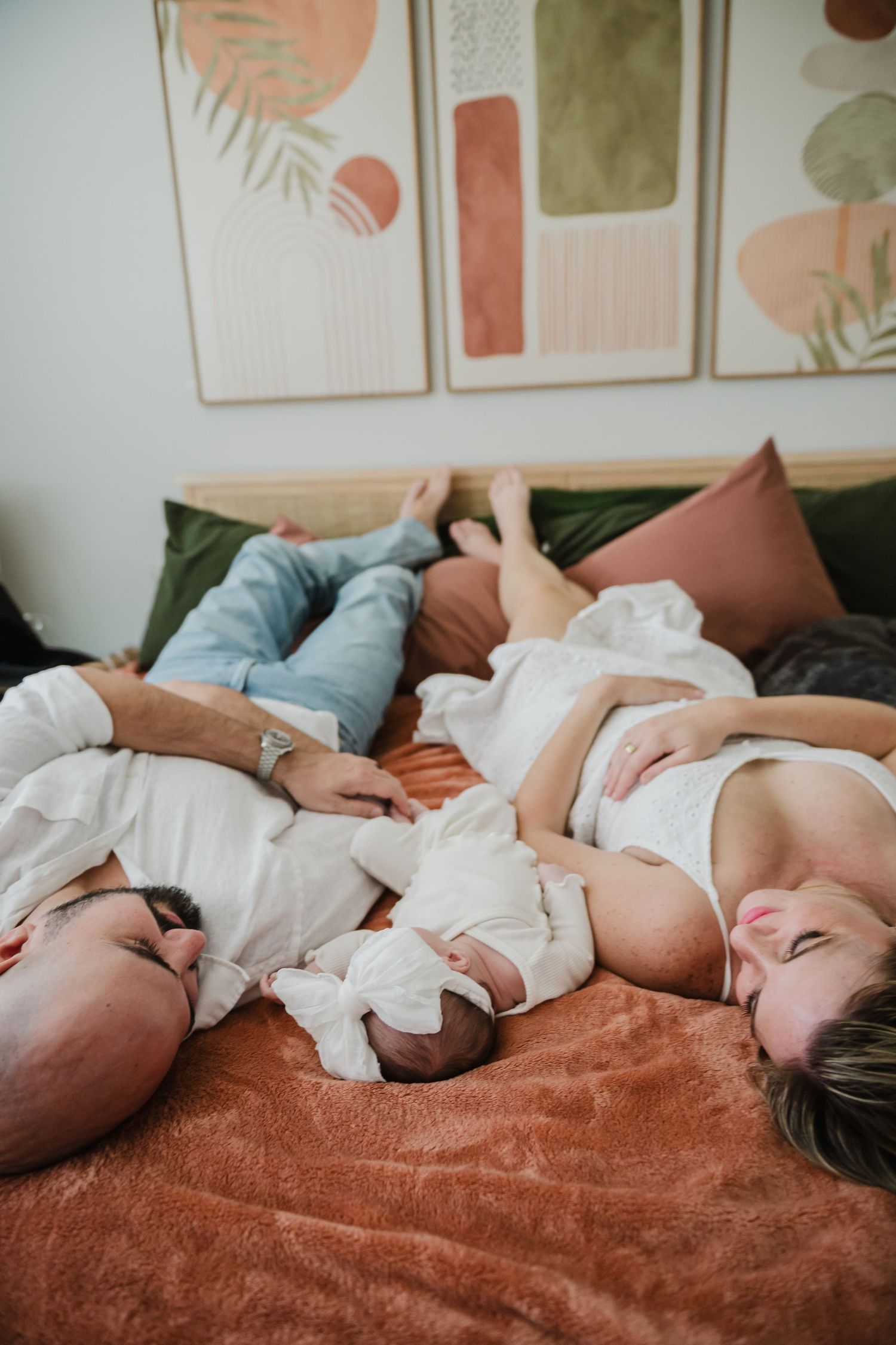 in-home newborn session
