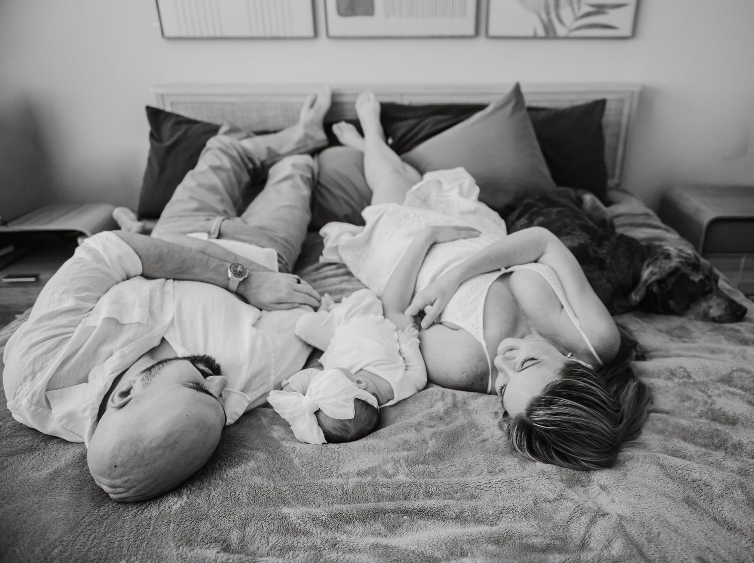 in-home newborn session