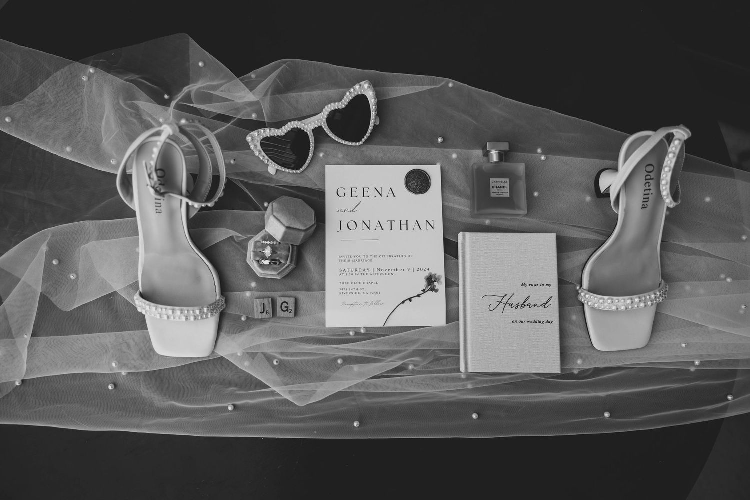 socal wedding photography, first look photography, details photography, flat lay photography