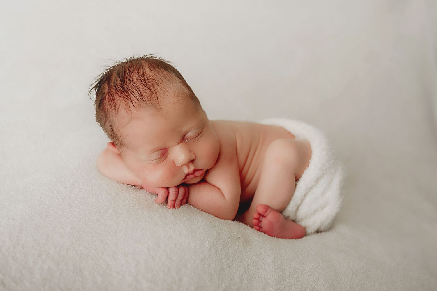 Newborn wrap session