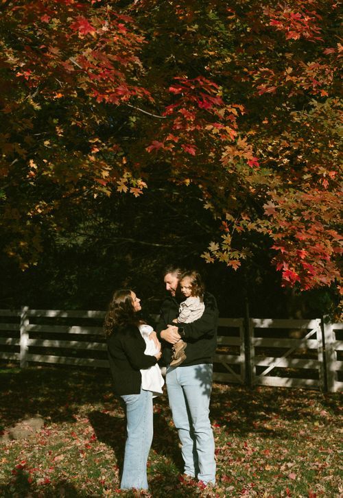 At home newborn lifestyle photography session in Northern Indiana