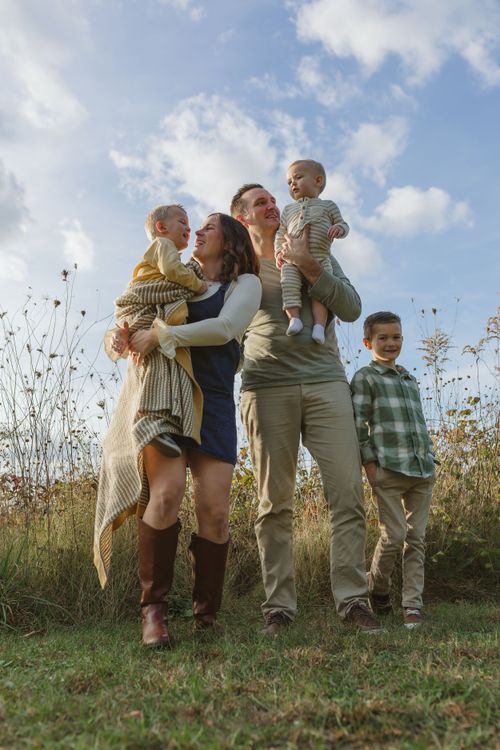 Family lifestyle session in Tippecanoe, Indiana