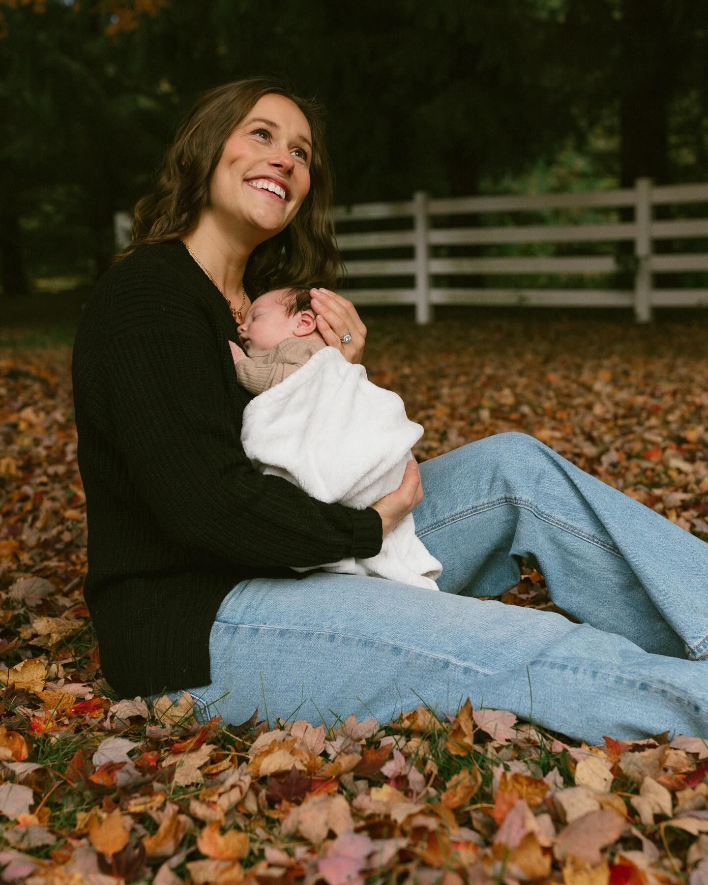 At home newborn lifestyle photography session in Northern Indiana