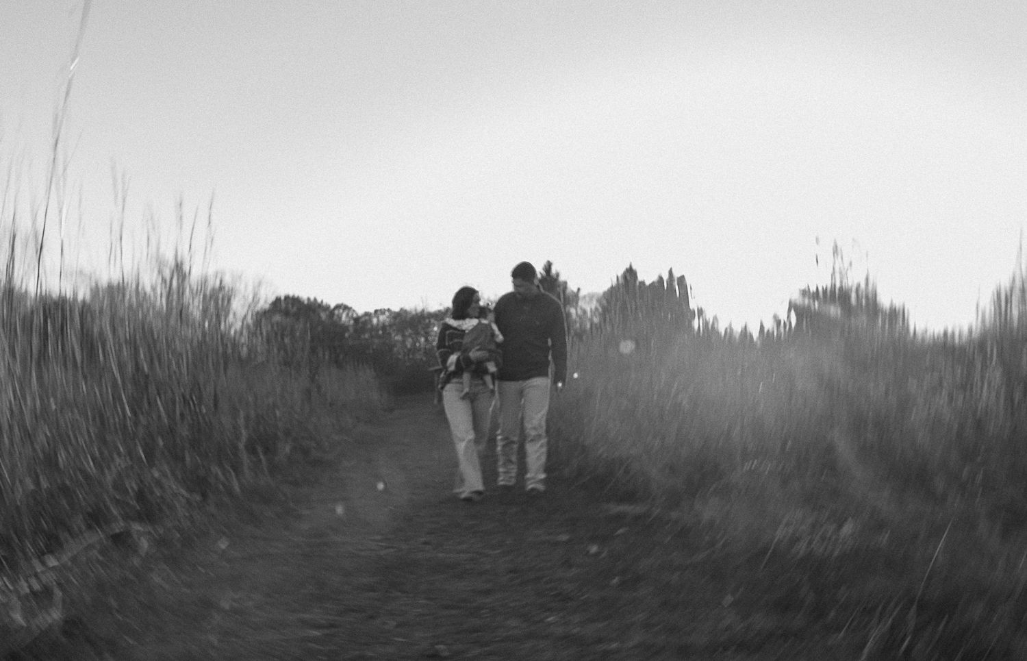 An outdoor family session at a park in Goshen, Indiana