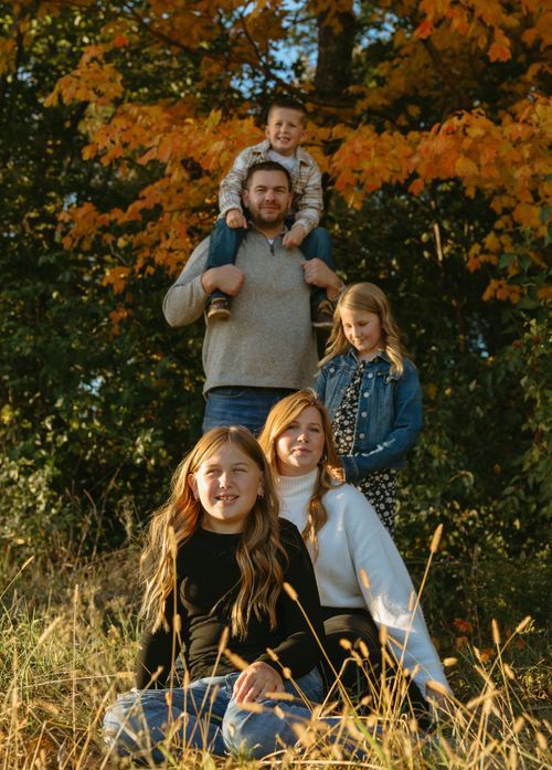 Family lifestyle session in Northern Indiana