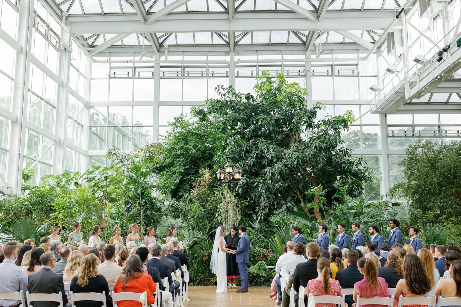 Wedding Ceremony Georgia Botanical garden
