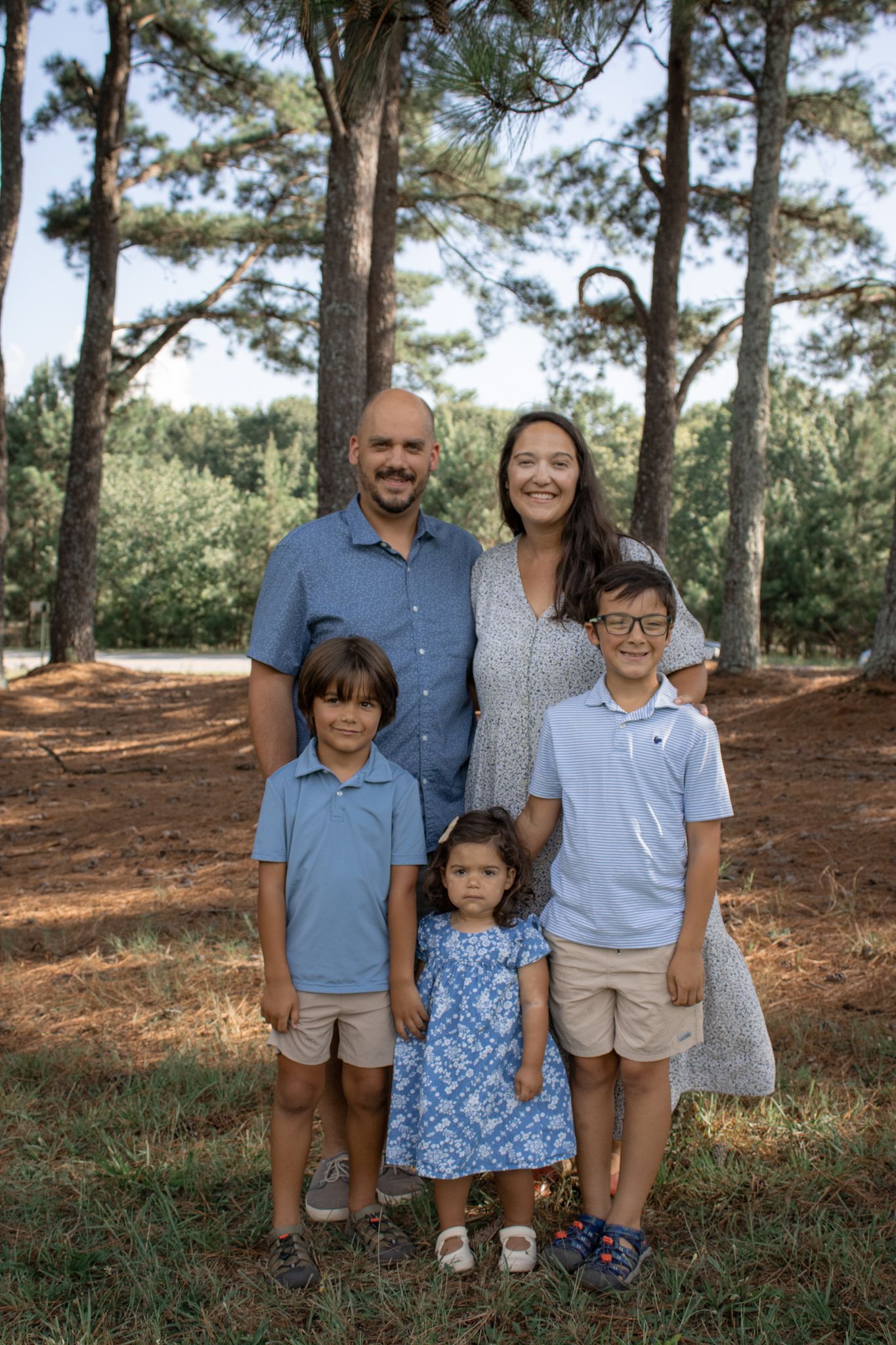 Family sharing a joyful moment together
