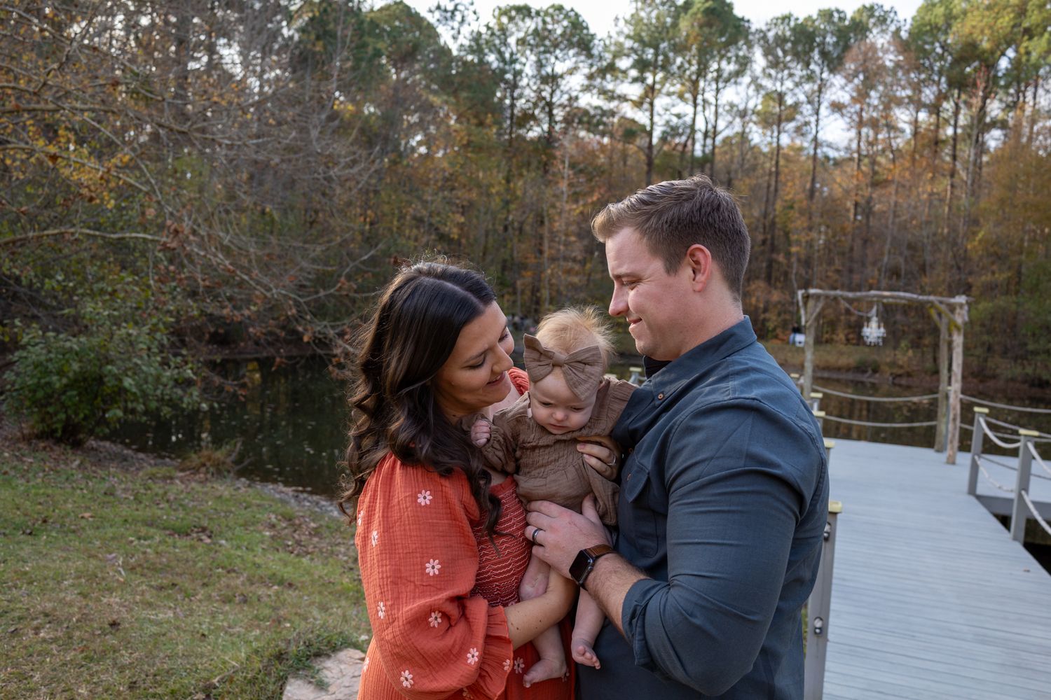 Family sharing a joyful moment together