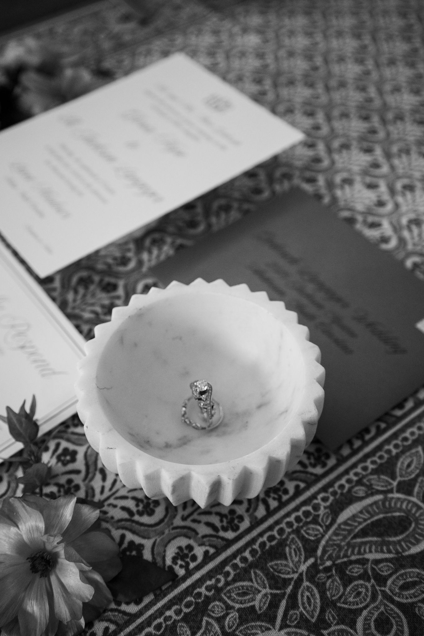 details of beautiful wedding day