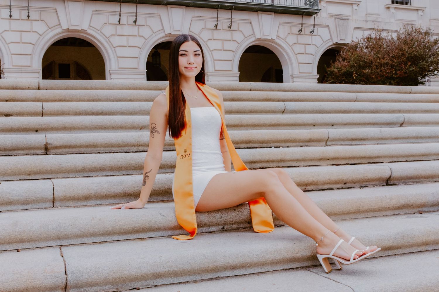 senior college girl