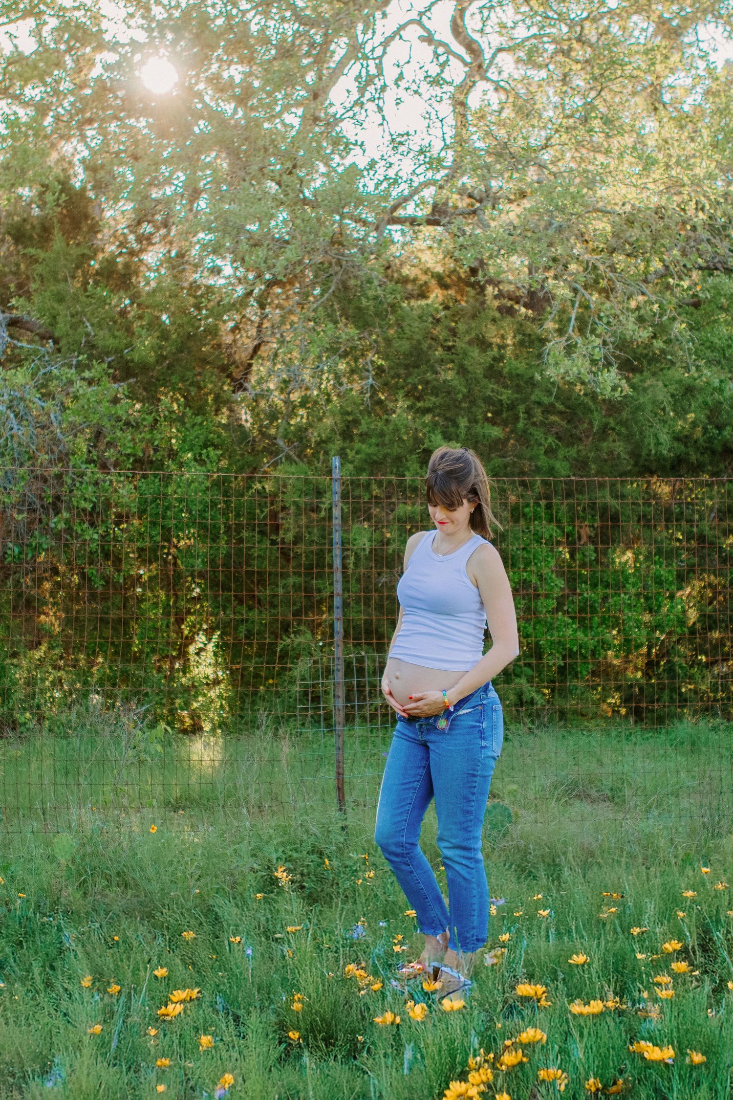 mom and baby bump