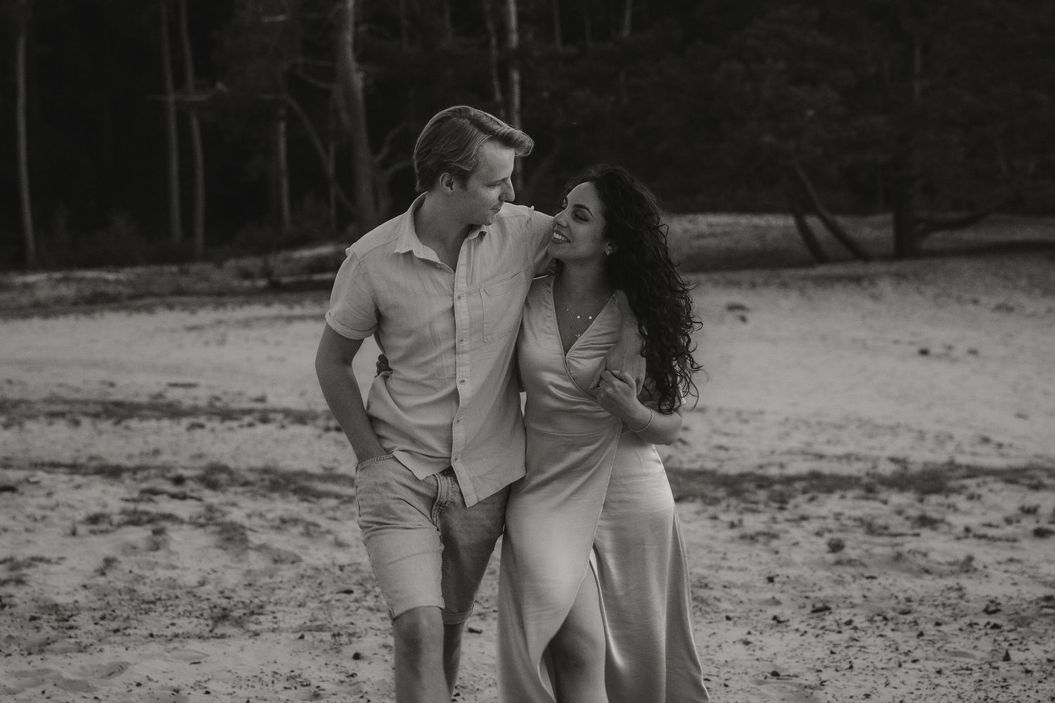 oupleshoot in Almelo natuur romantisch koppel fotoshoot