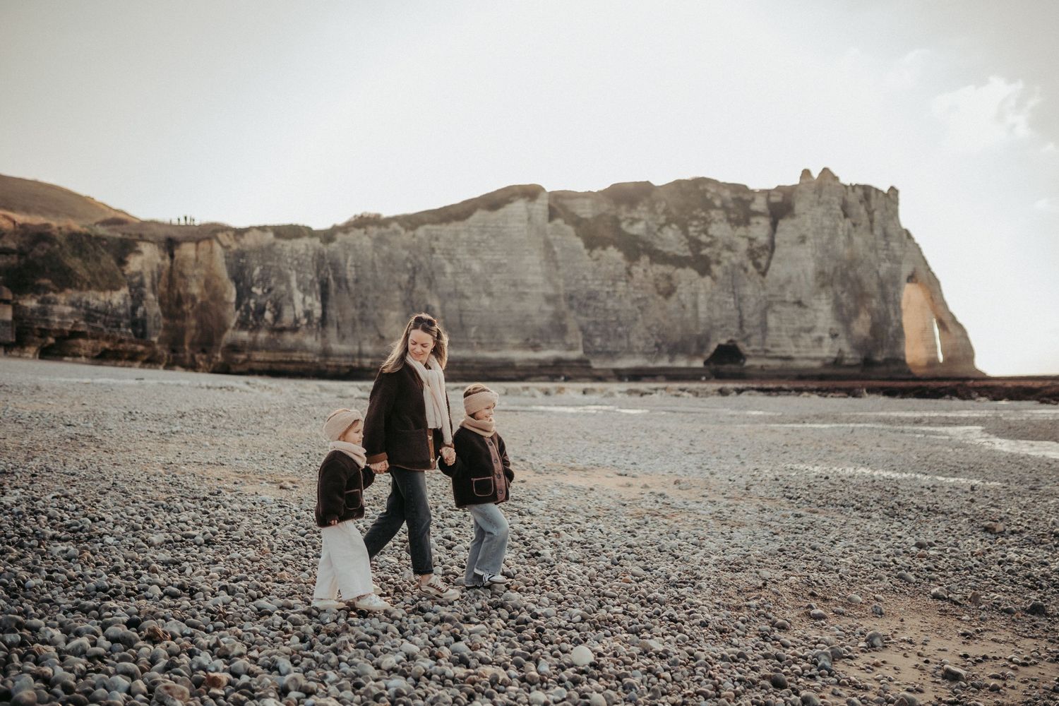 Photographie Famille à Etretat