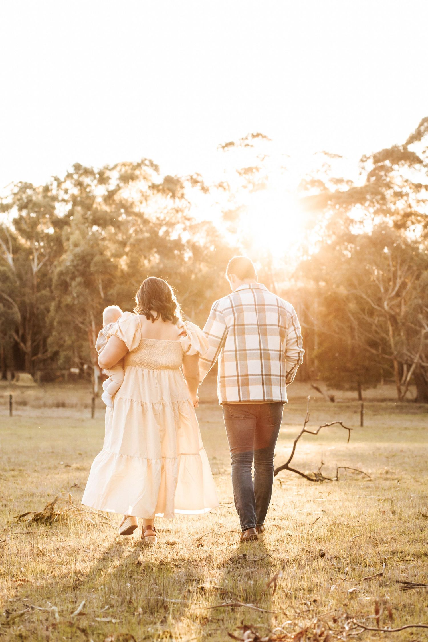 sunset wander as a family