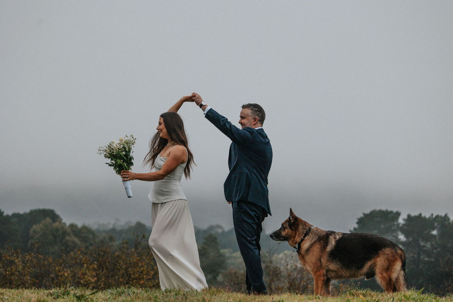 a wedding twirl