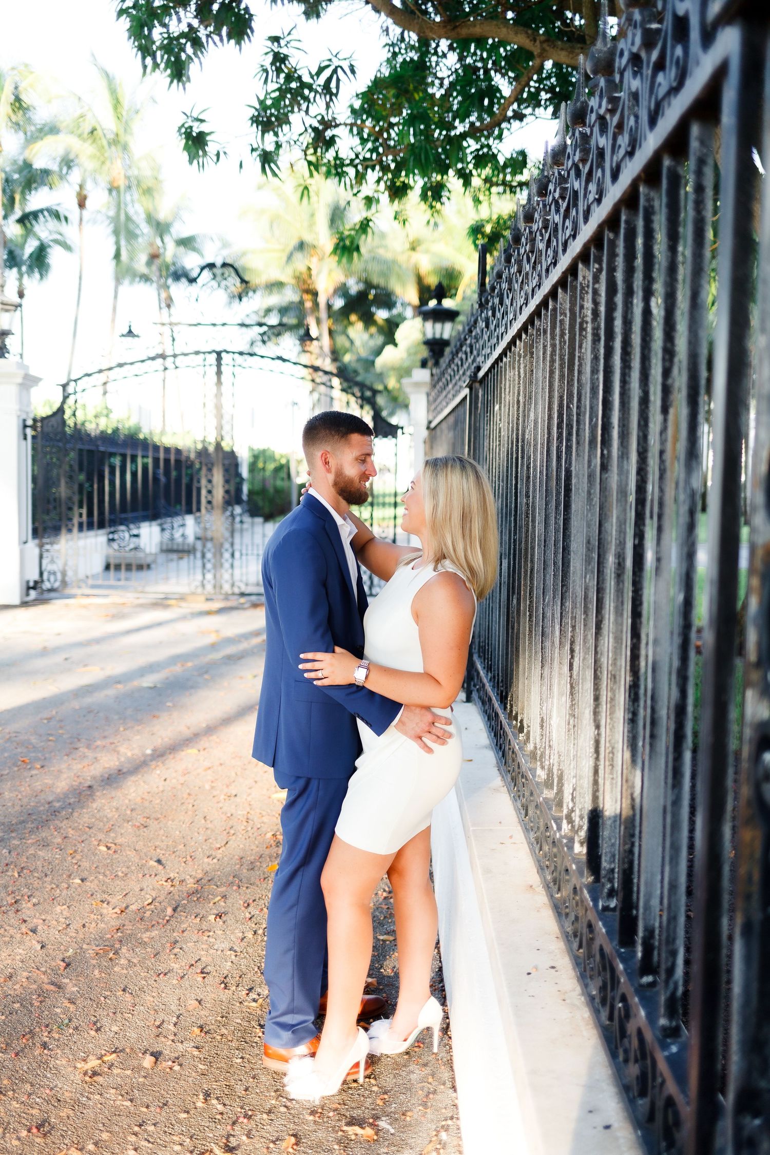 Palm beach island engagement photos. Palm Beach island proposal photographer.