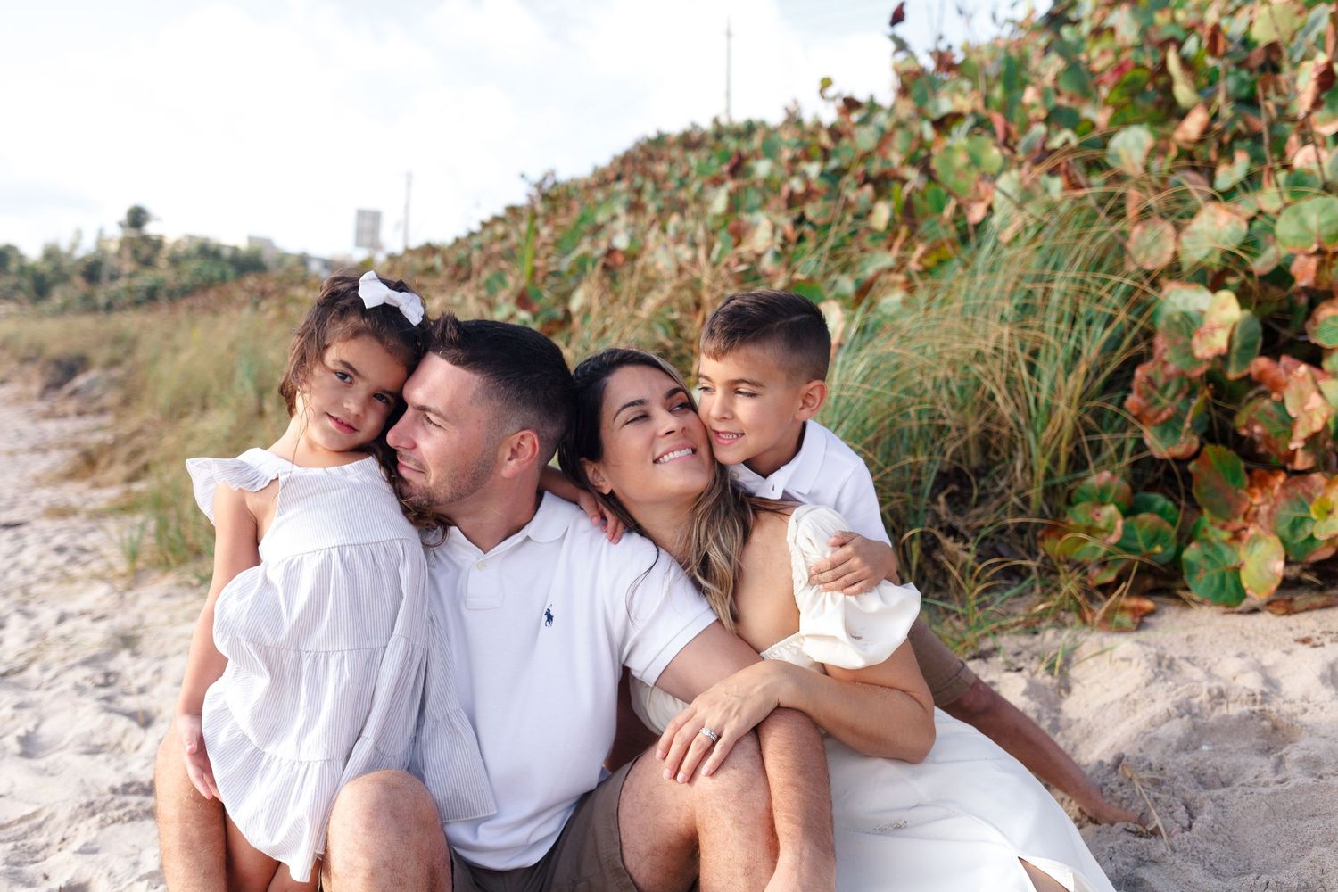 Beach family photoshoot. Palm beach family photographer. Mommy and me photoshoot. Beach family photographer.