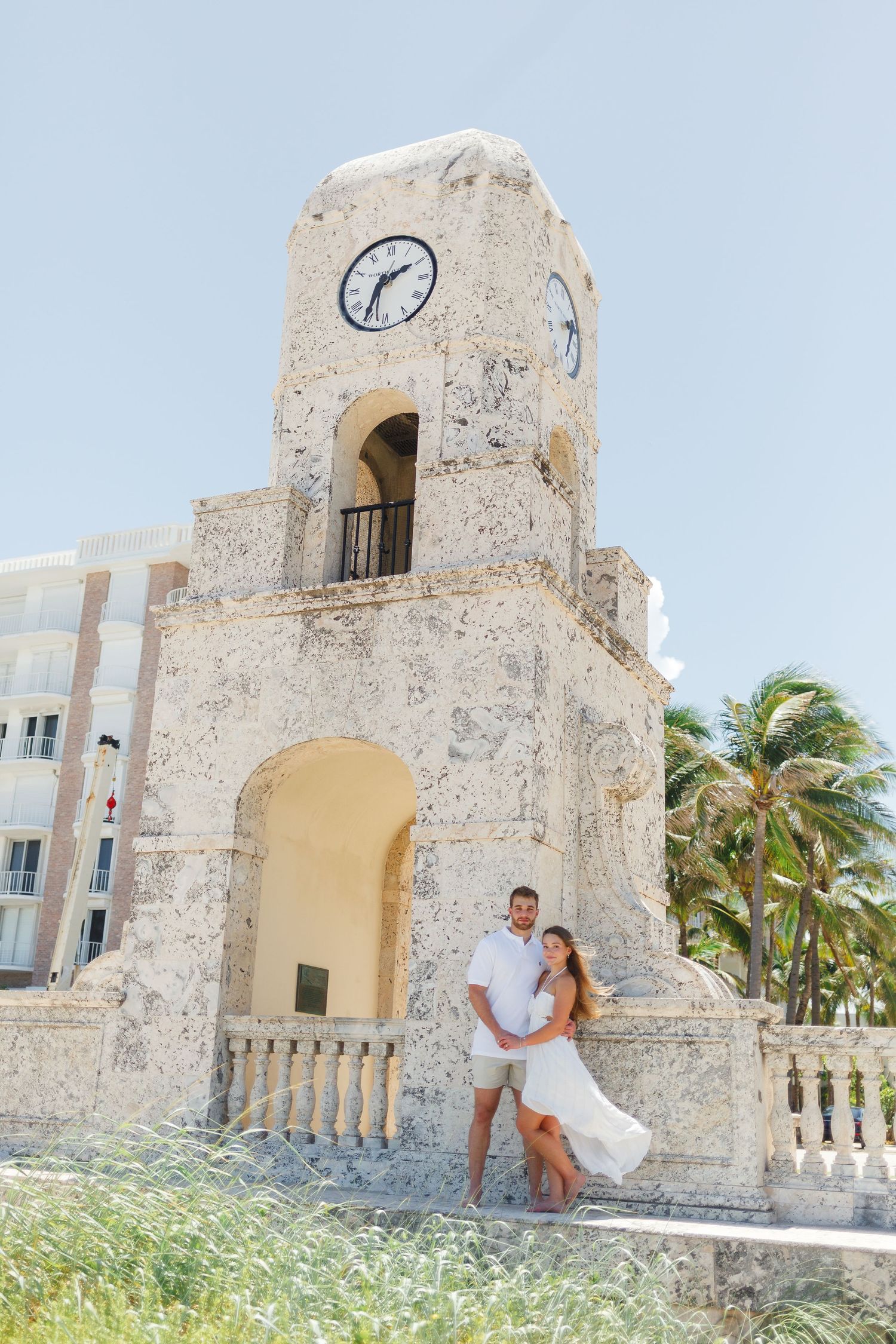 Palm beach island engagement photos. Palm Beach island proposal photographer.