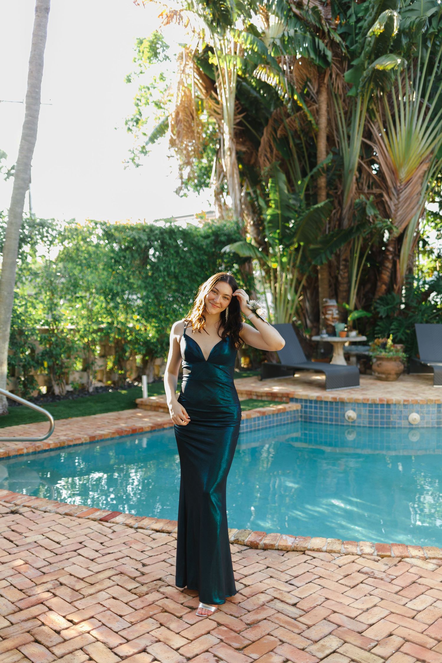 prom photoshoot palm beach island
