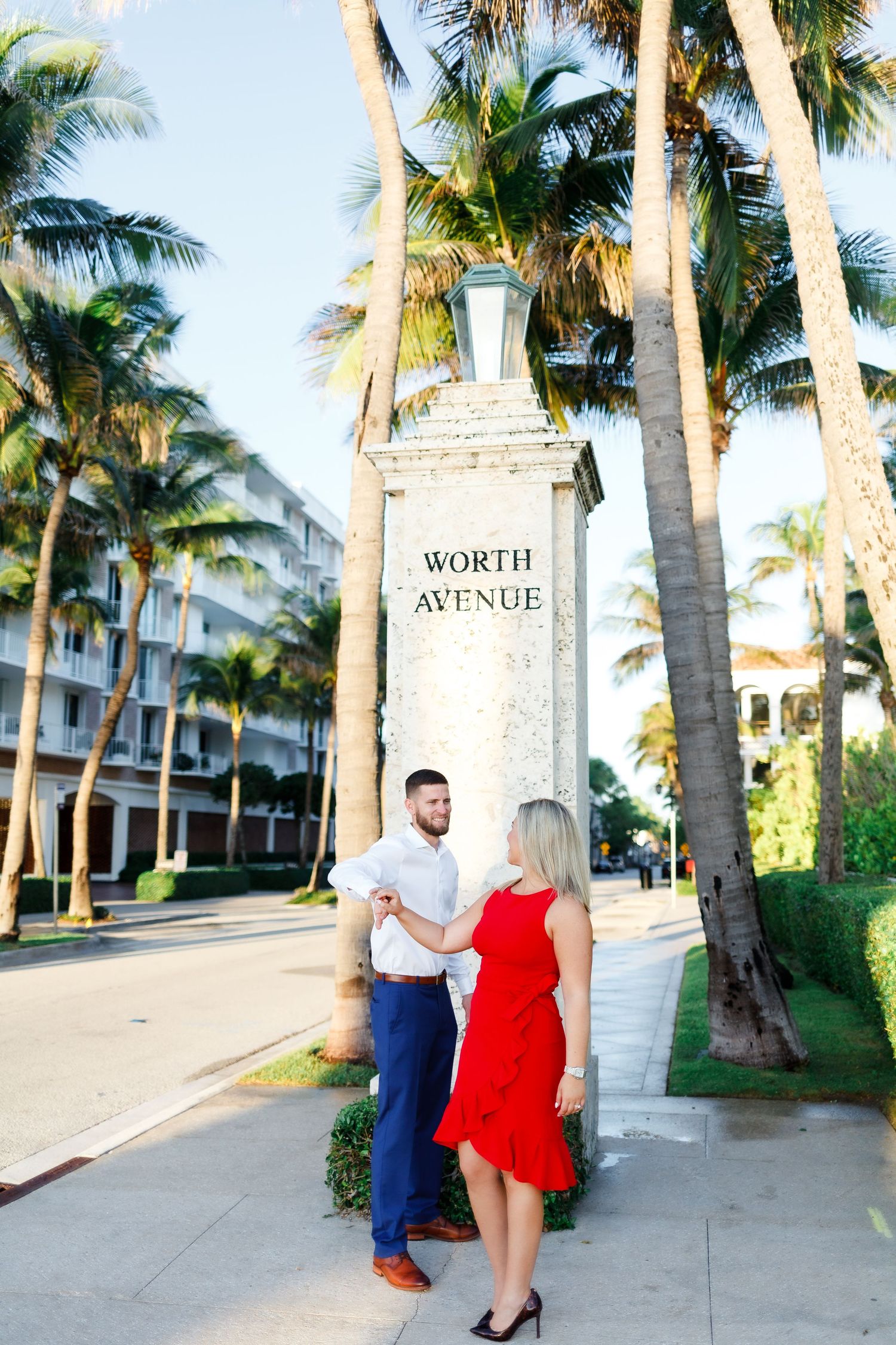 Palm beach island engagement photos. Palm Beach island proposal photographer.