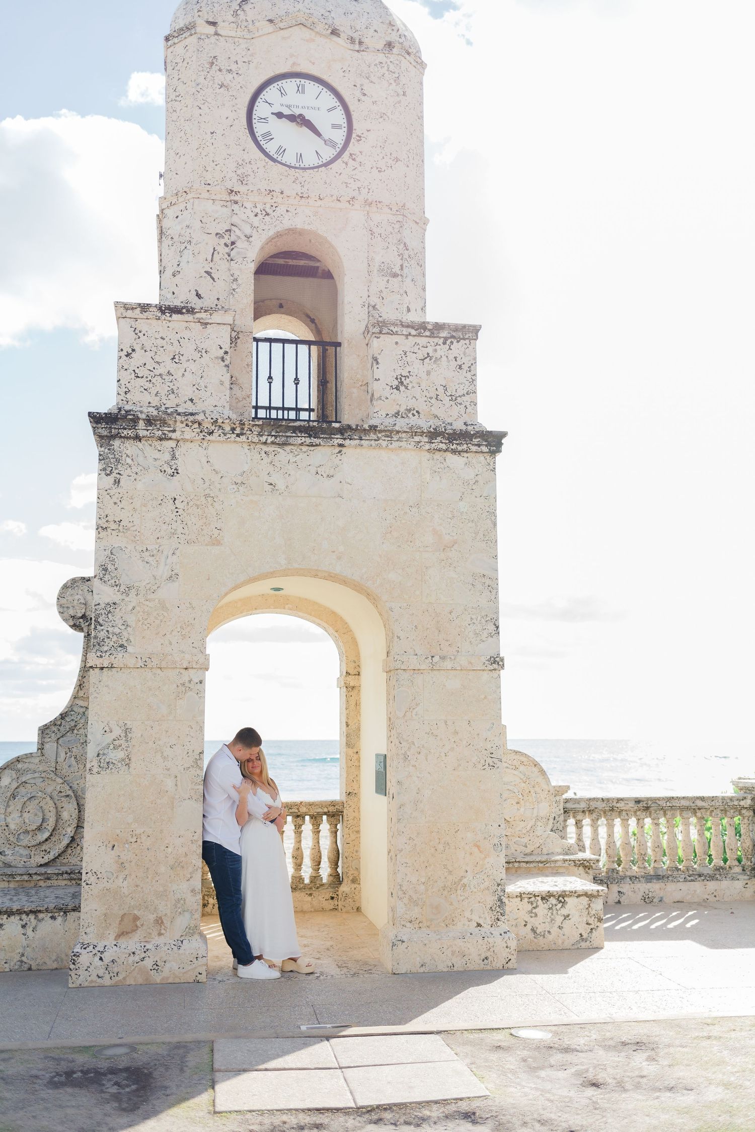 Palm beach island engagement photos. Palm Beach island proposal photographer.