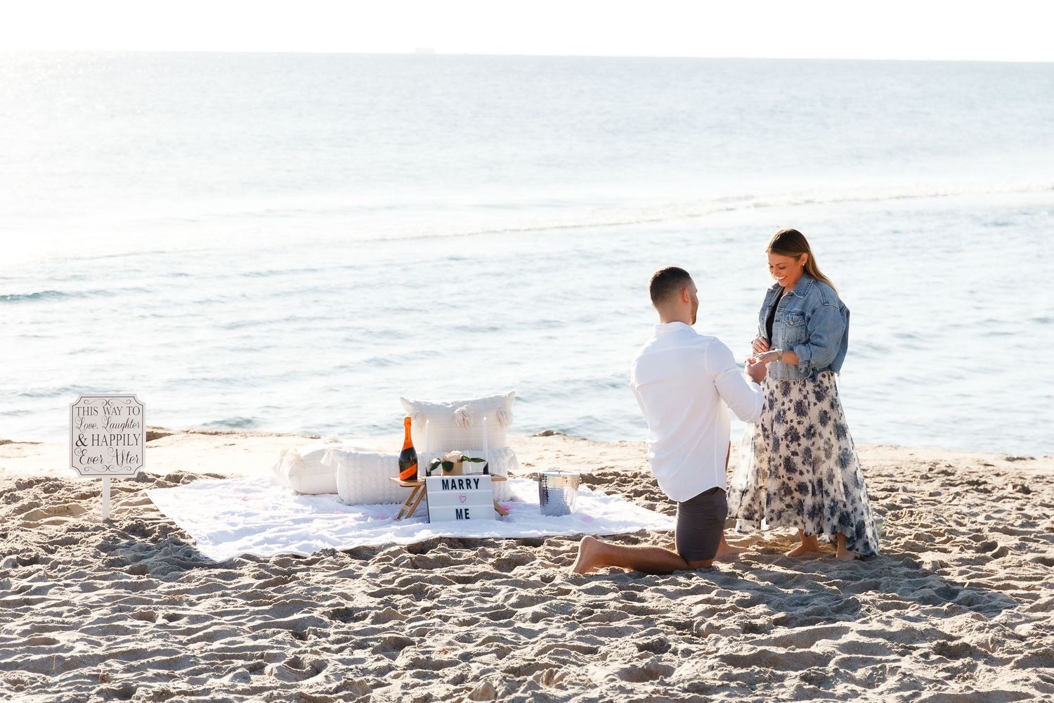 Palm beach island engagement photos. Palm Beach island proposal photographer.