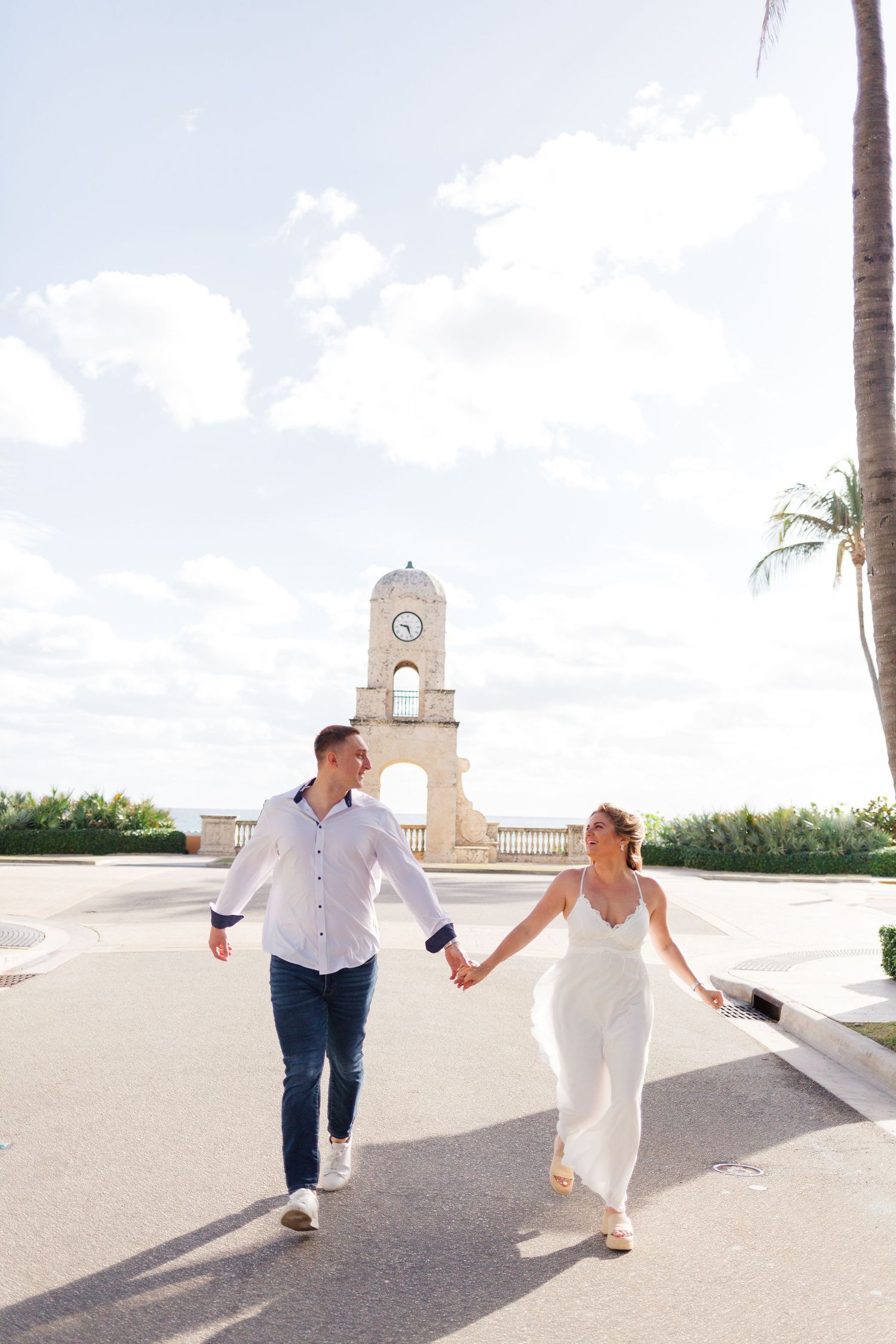 Palm beach island engagement photos. Palm Beach island proposal photographer.