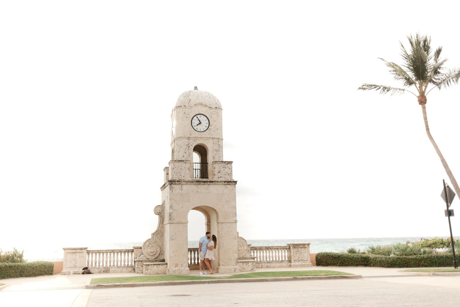 Palm beach island engagement photos. Palm Beach island proposal photographer.