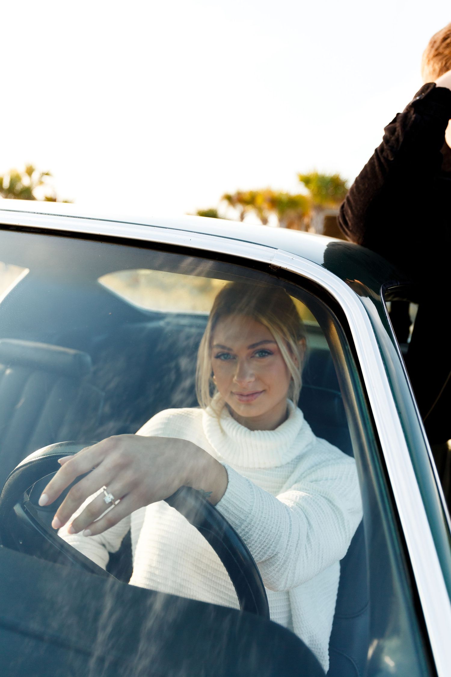 Engagement photos on the beach. Engagement and proposal photographer