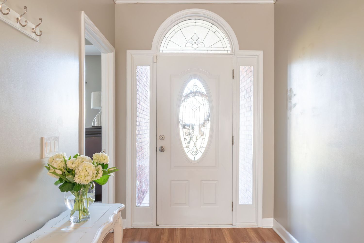 Front door to Dothan house.