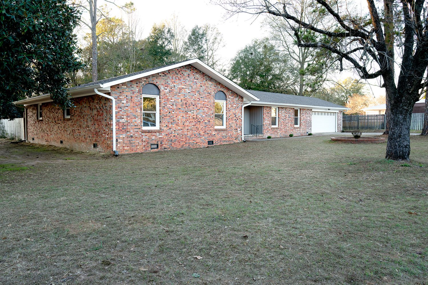 House on large corner lot in Enterprise.