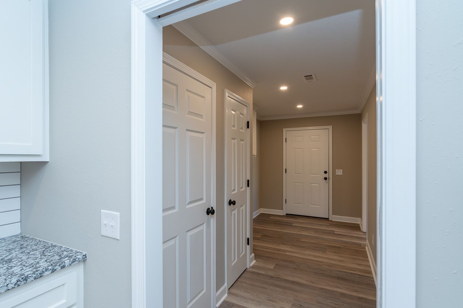 Large laundry room in home in Enterprise.