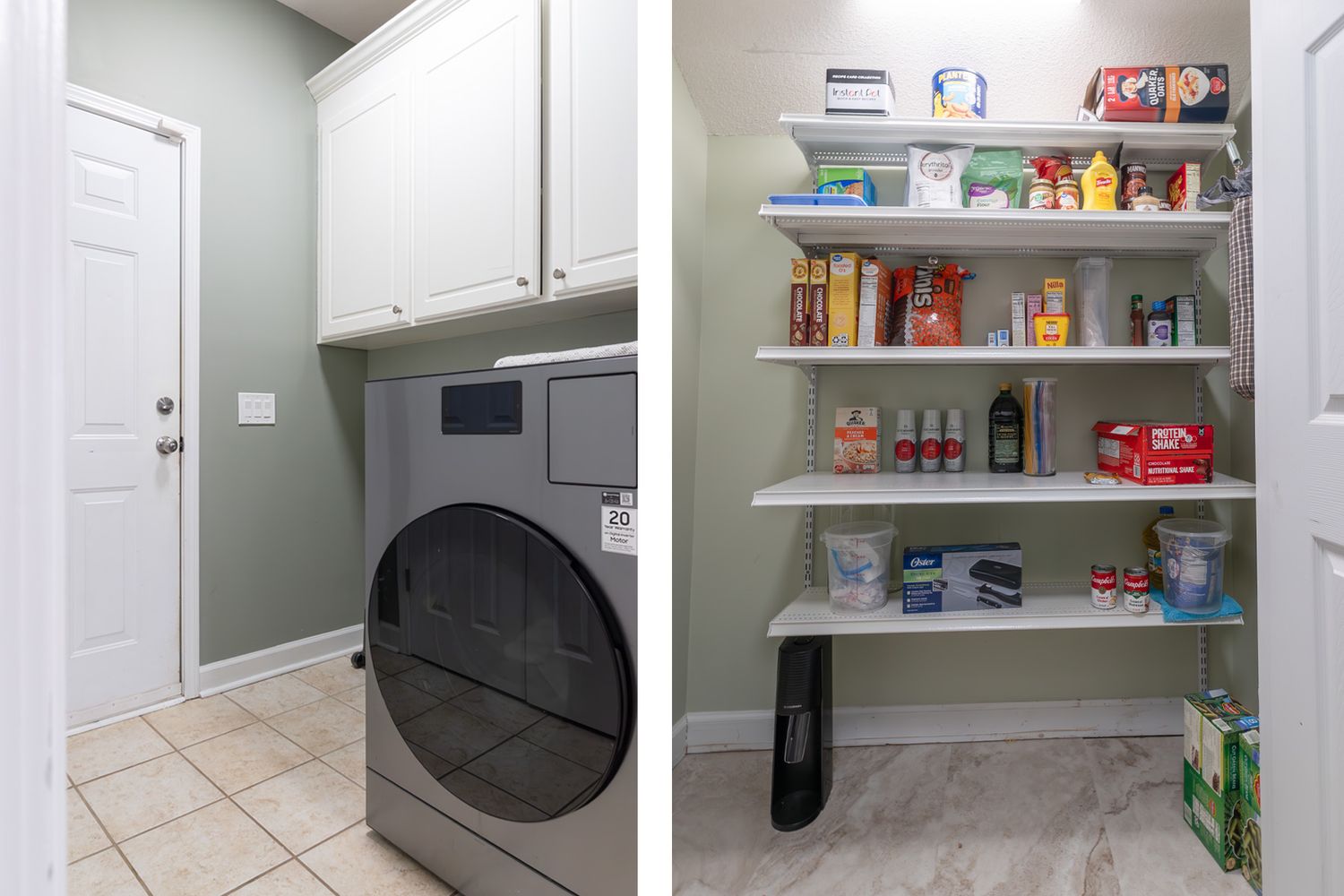 Pantry in house with swimming pool in Dothan.
