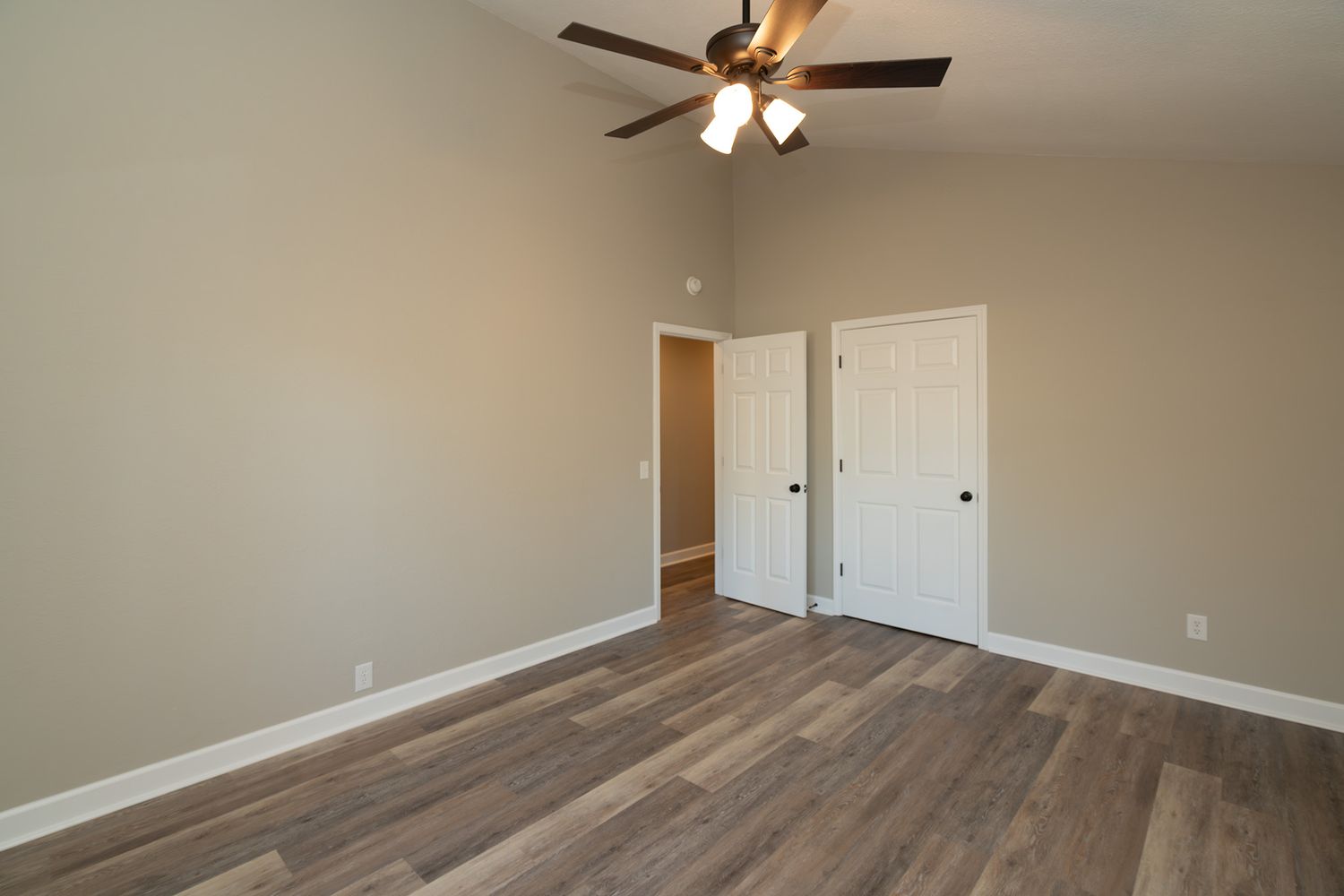 Bedroom in Enterprise subdivion.
