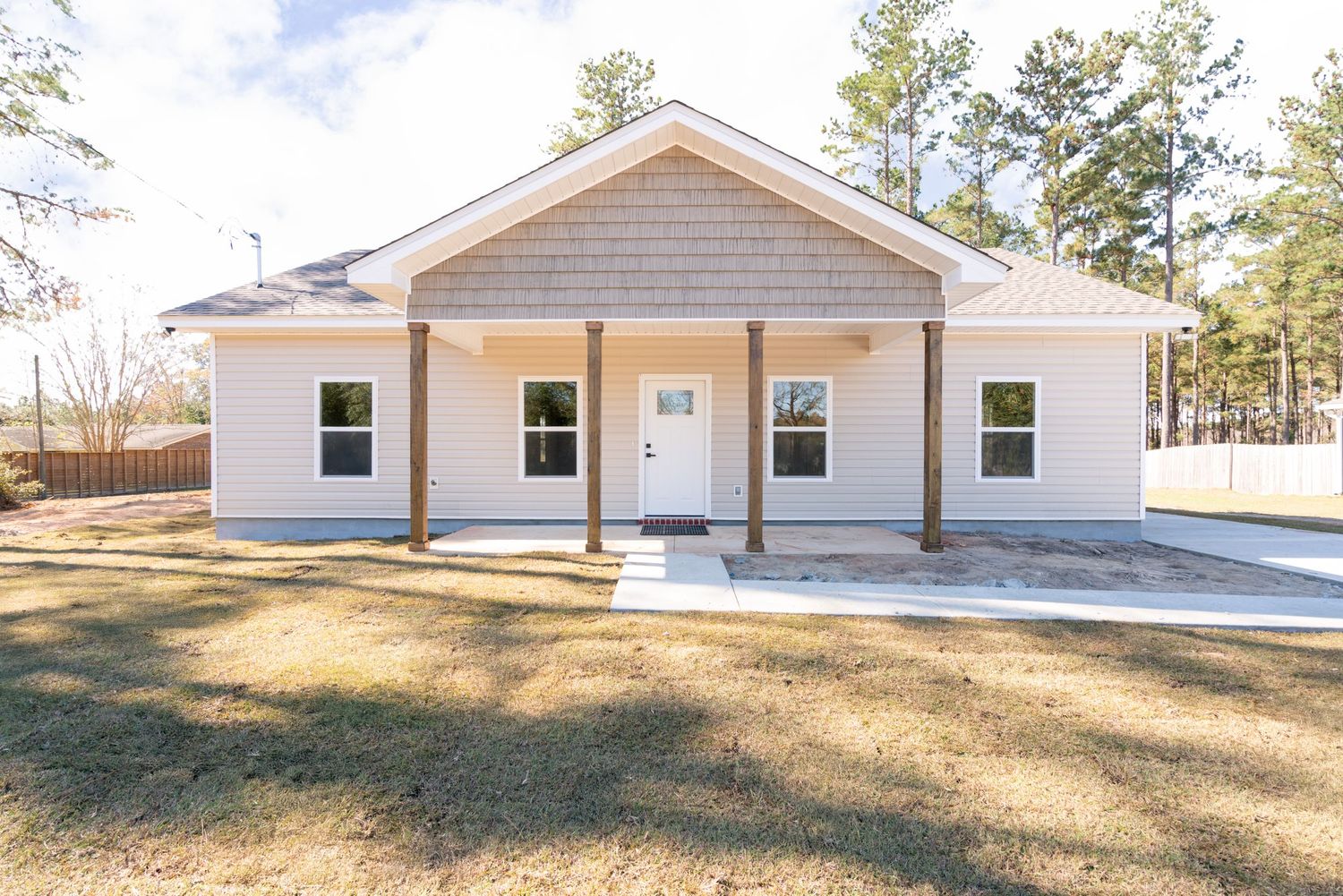 Home being built on country lot in Newton.  Close to Fort Rucker, Ozark, Daleville, and Wicksburg.