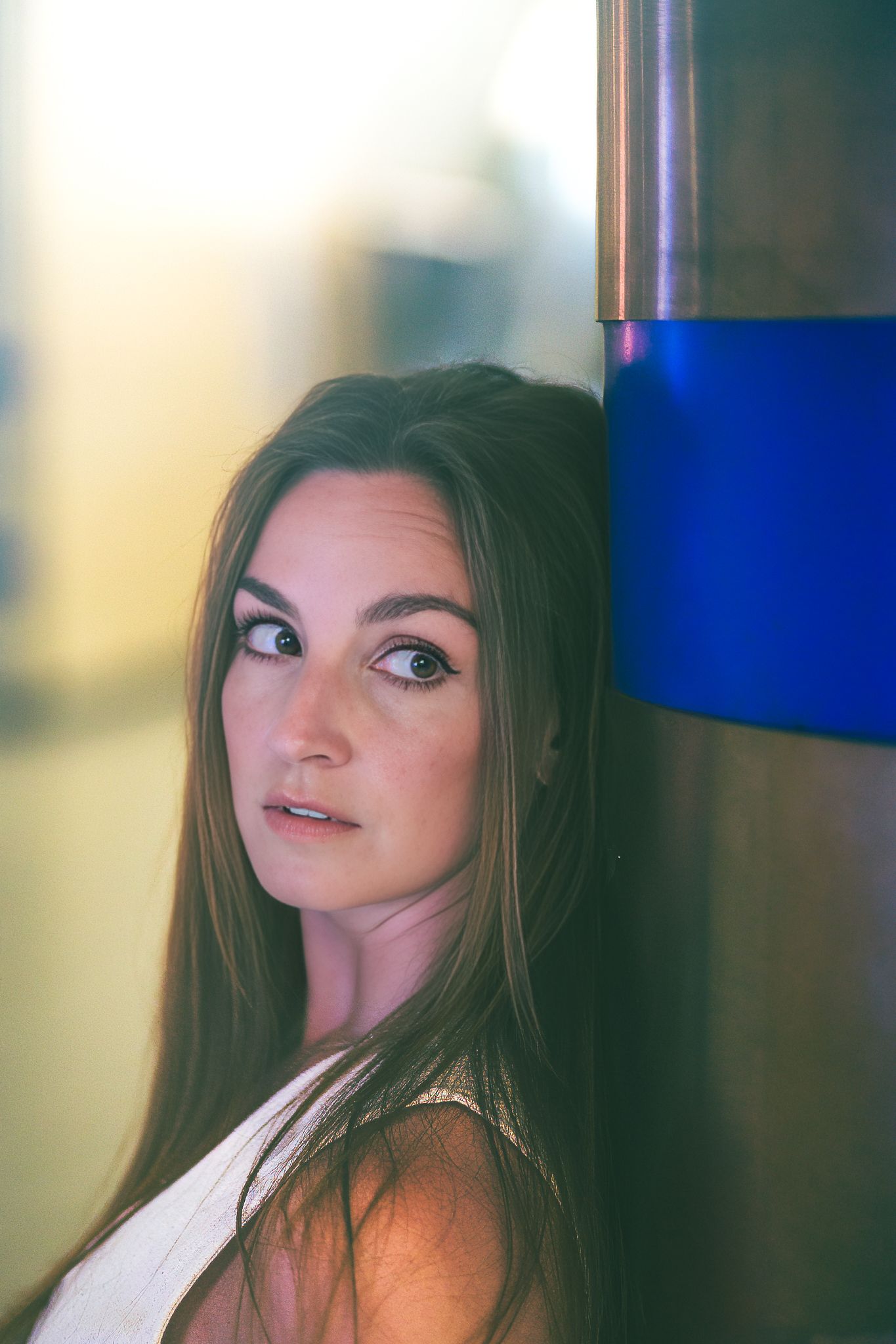 Tube, cinematic, london, girl, model