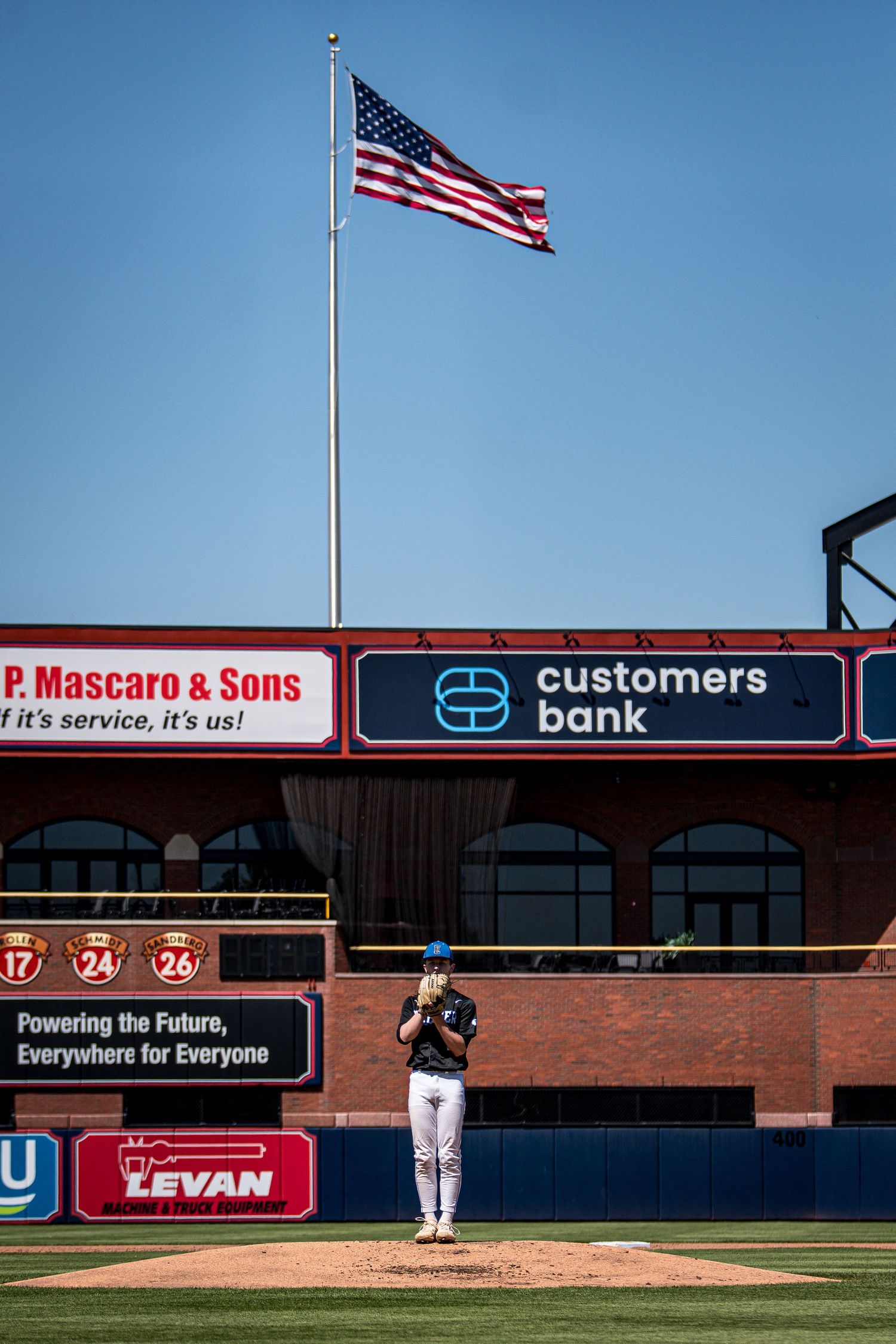 Exeter Township Senior High School Baseball, Baseballtown, Reading, PA, The Reading Phillies Stadium. First Energy Stadium
