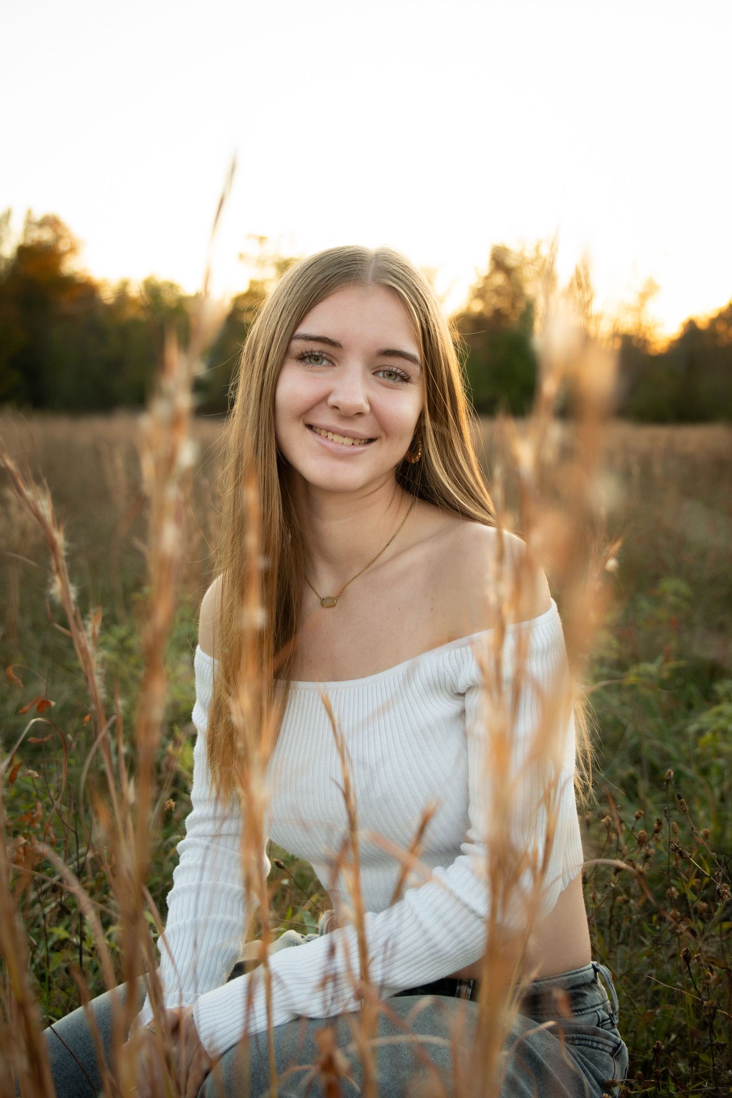 Daniel Boone Homestead, field senior photography